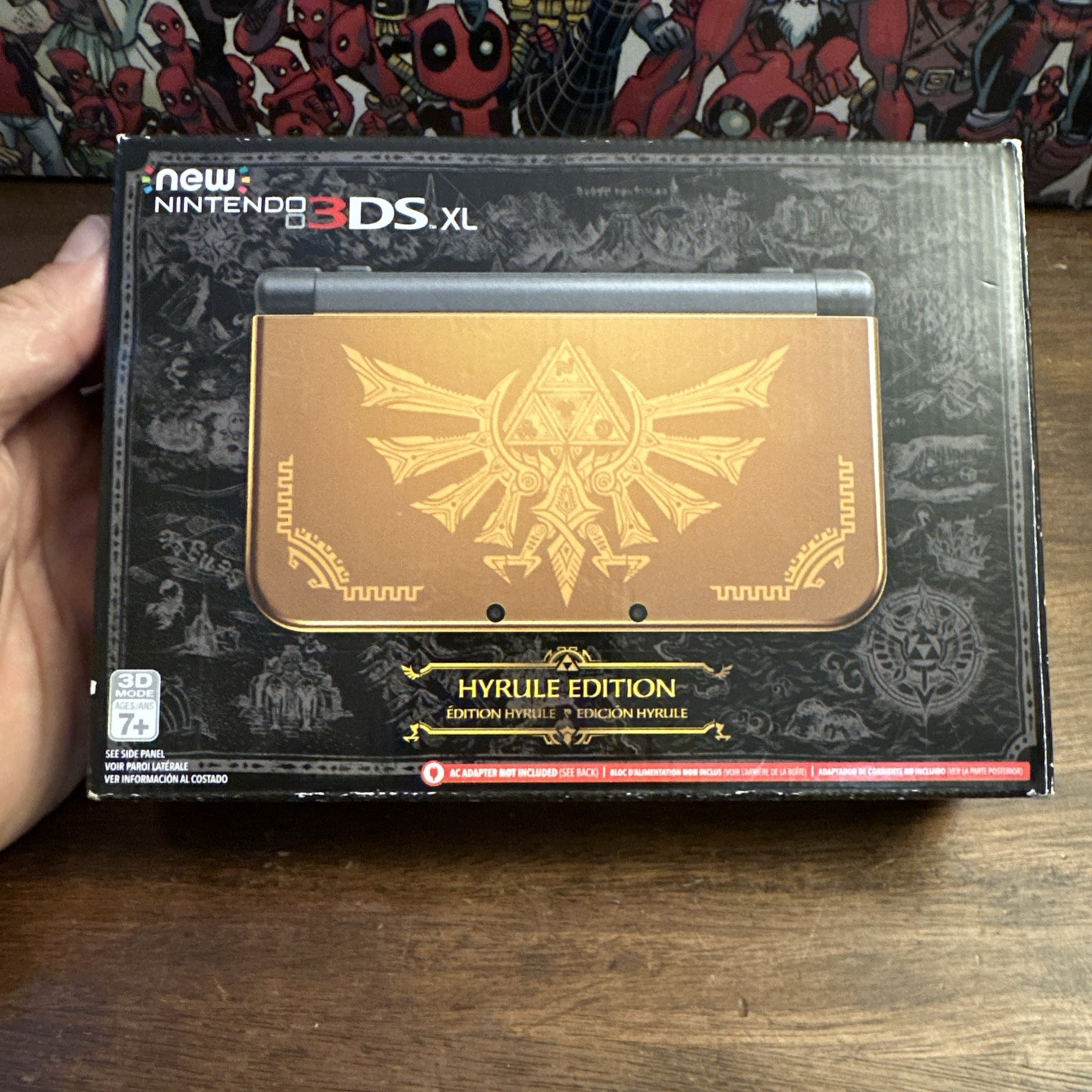 *New* Nintendo 3DS XL Zelda Hyrule Edition Console – Complete – Authentic