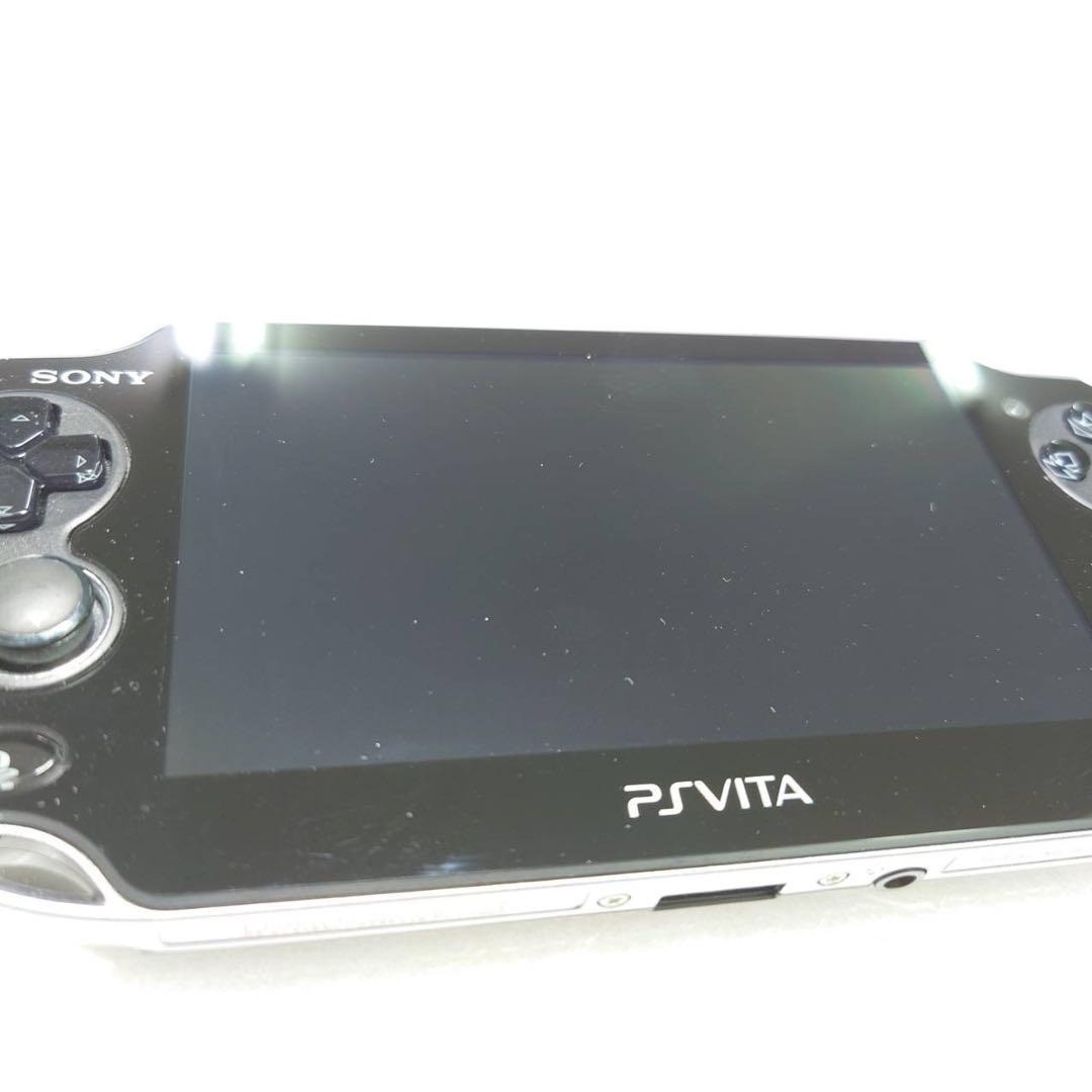 Sony PlayStation Vita PCH-1000 Crystal Black Complete in Box Excellent 7071