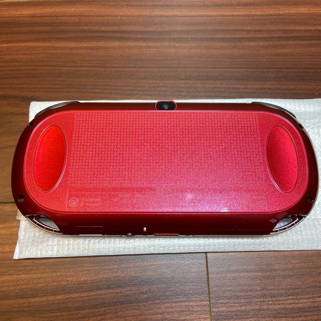 PSVita 1000 Cosmic Red Console 3686 From Japan