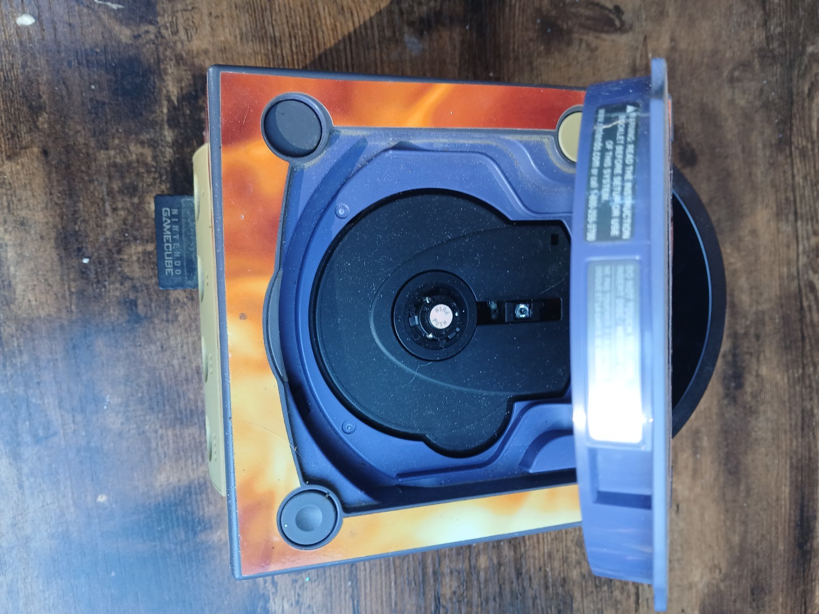 Nintendo GameCube Console With Controllers And Mario Cart Game