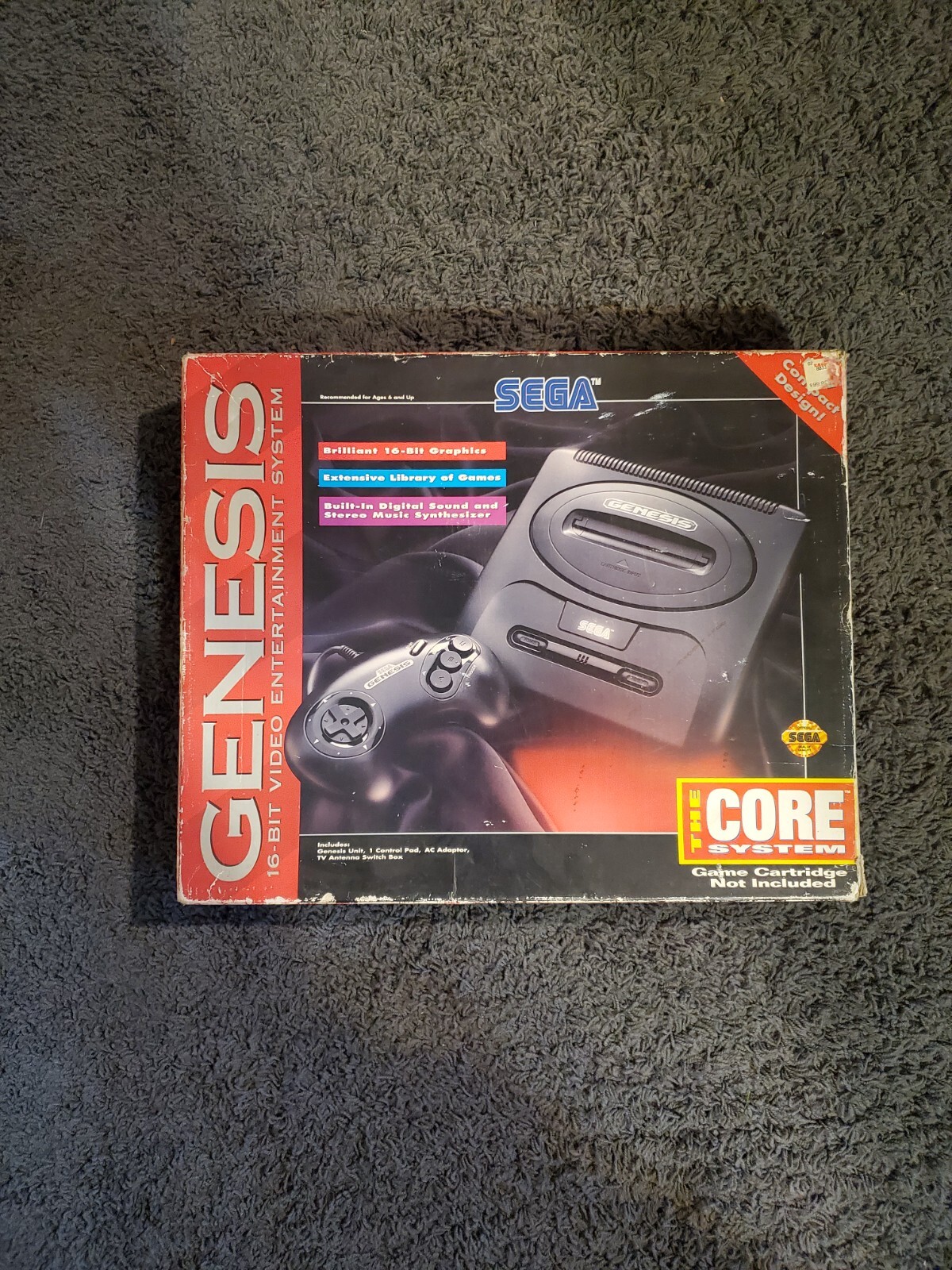 Sega Genesis II System Console ☆ AUTHENTIC ☆ BOX ☆