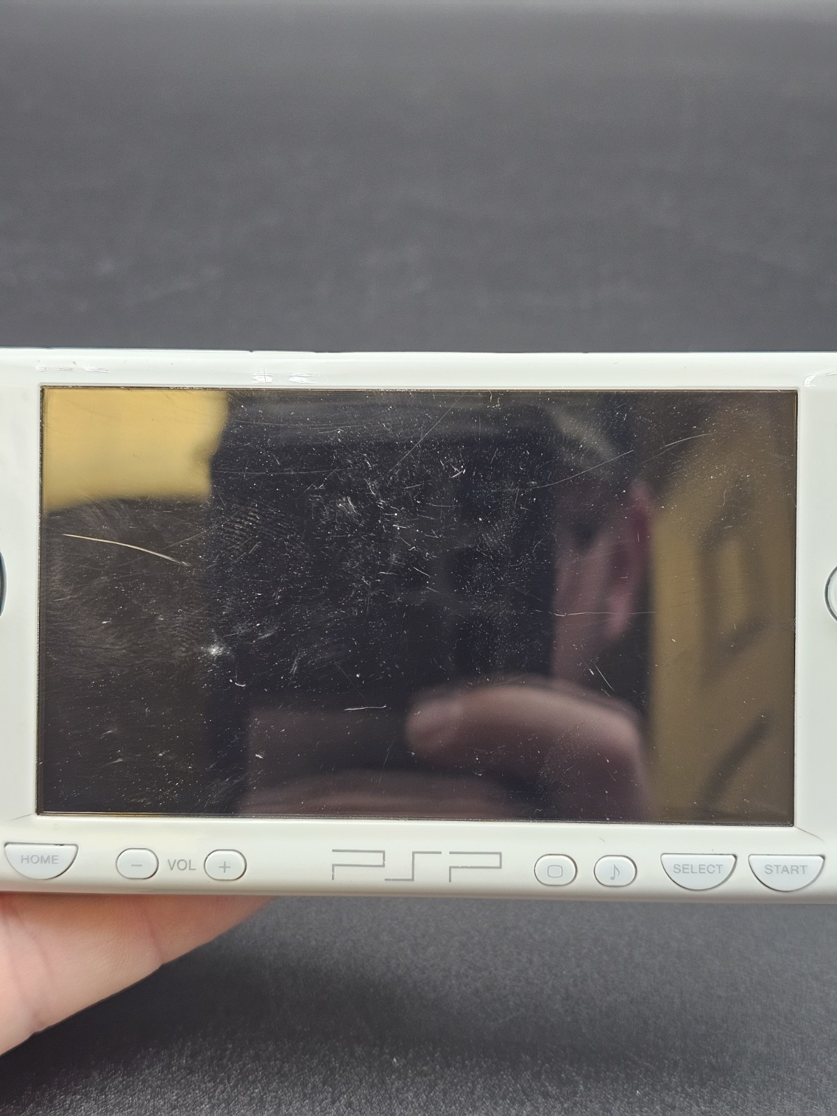 Sony PSP 2001 Playstation Portable White Console Starwars Darth Vader Limited Ed