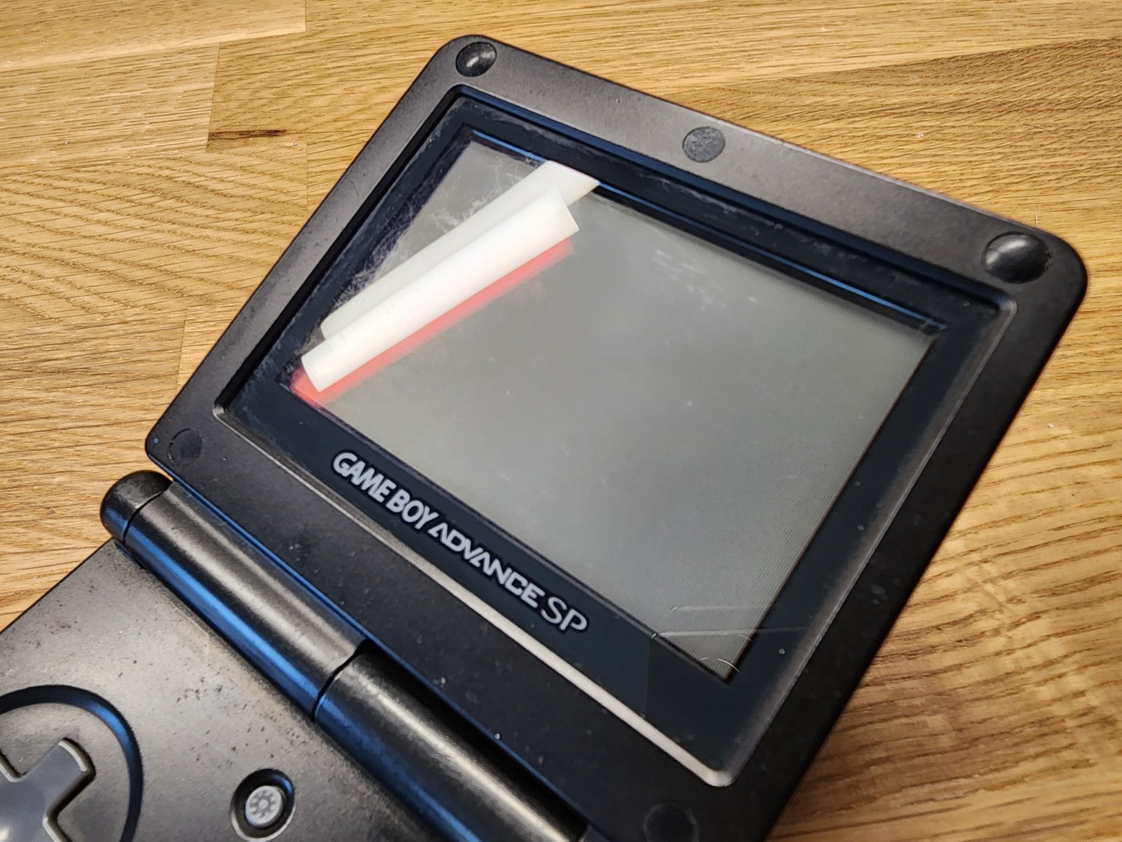 Nintendo GameBoy Advance SP Black AGS-001, Tested & Working Great!