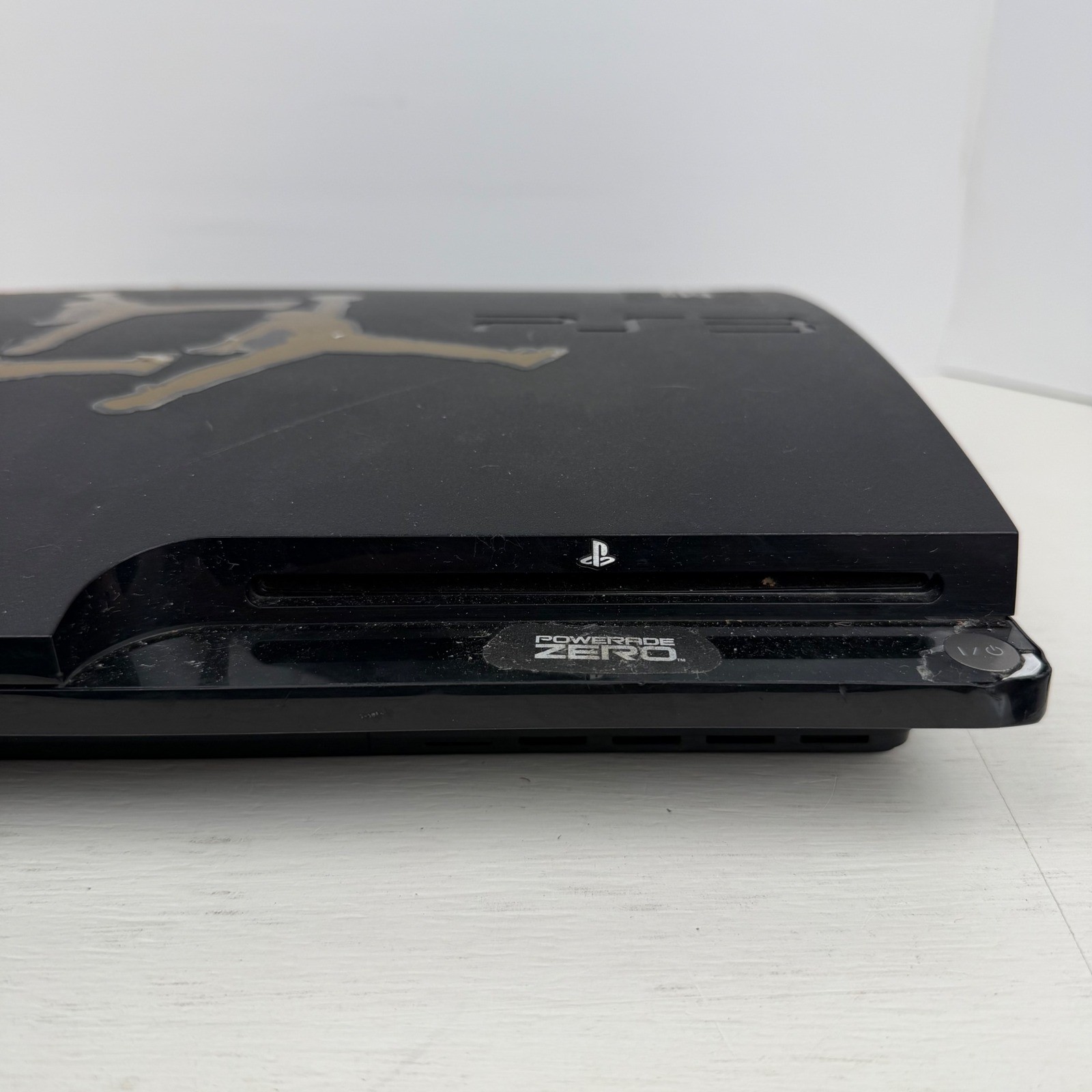 Sony PlayStation 3 PS3 Slim Charcoal Black Console CECH-2001A For Parts