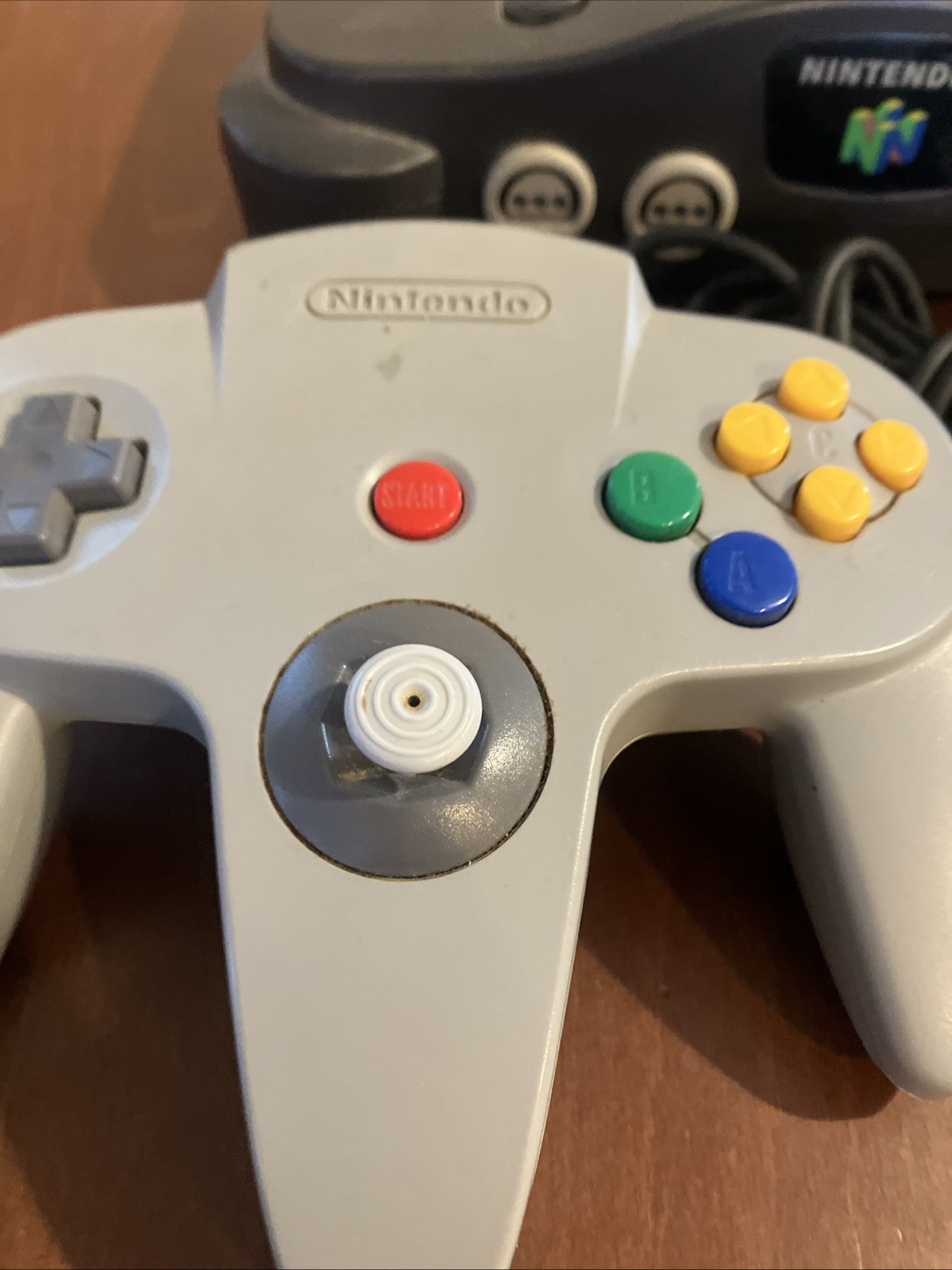 Nintendo 64 Console W/ Standard & Jungle Green Controllers Tested
