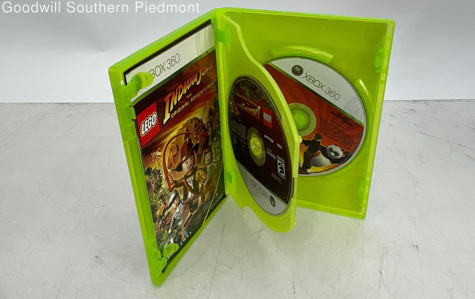 Microsoft Xbox 360 60GB Indiana Jones Kung Fu Panda Bundle – Falcon – Tested