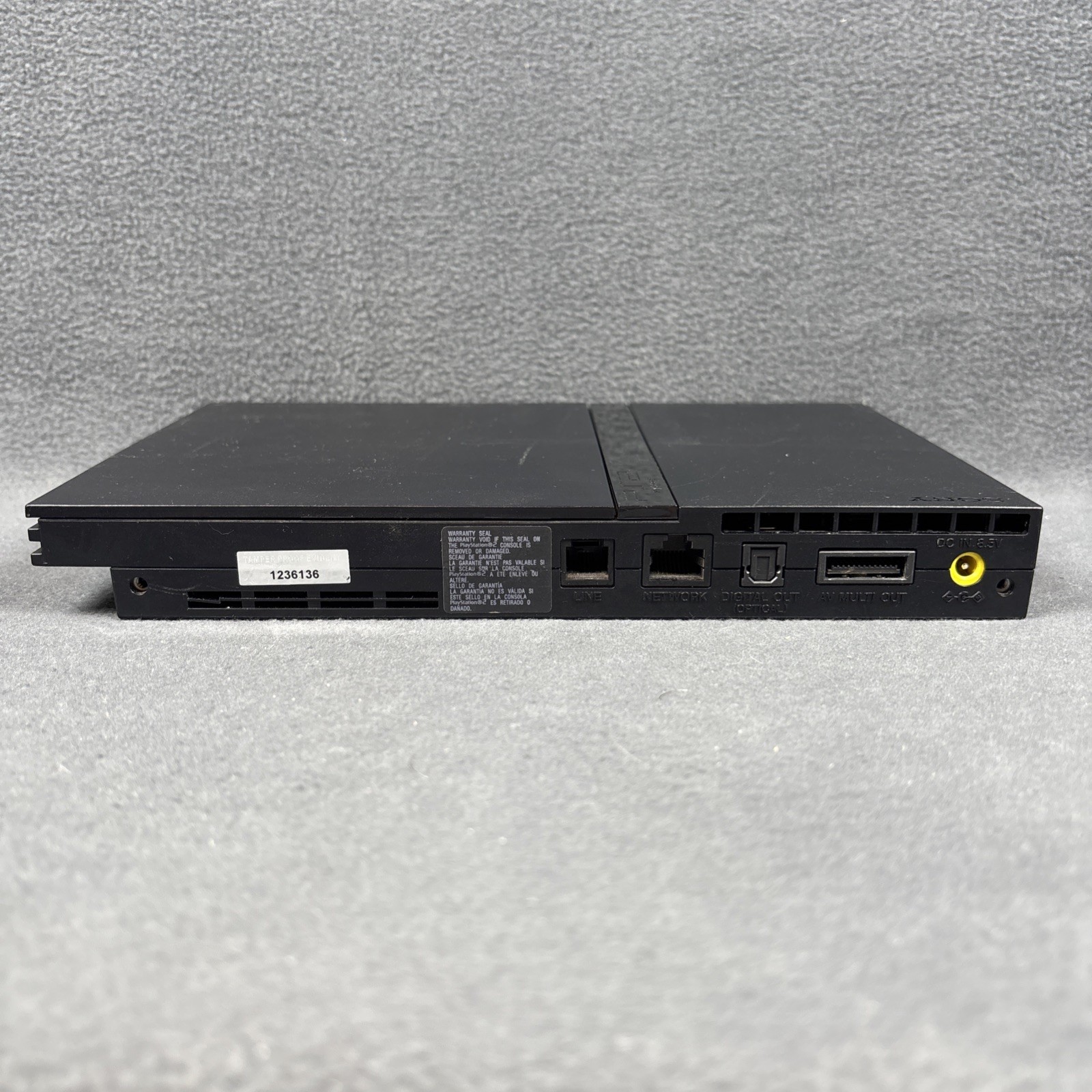PlayStation 2 Slim SCPH-70012 Black Console w/ Cables – Tested, READ DESCRIPTION