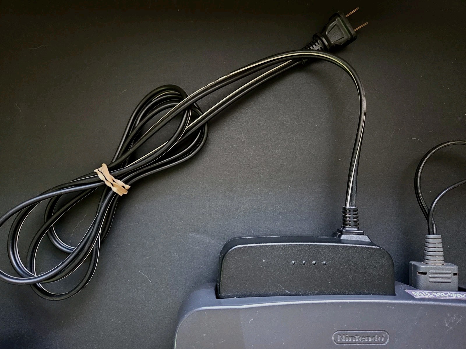 Nintendo 64 NUS-001 (USA) Console For Parts/Repair-Powers On, Cords & Controller