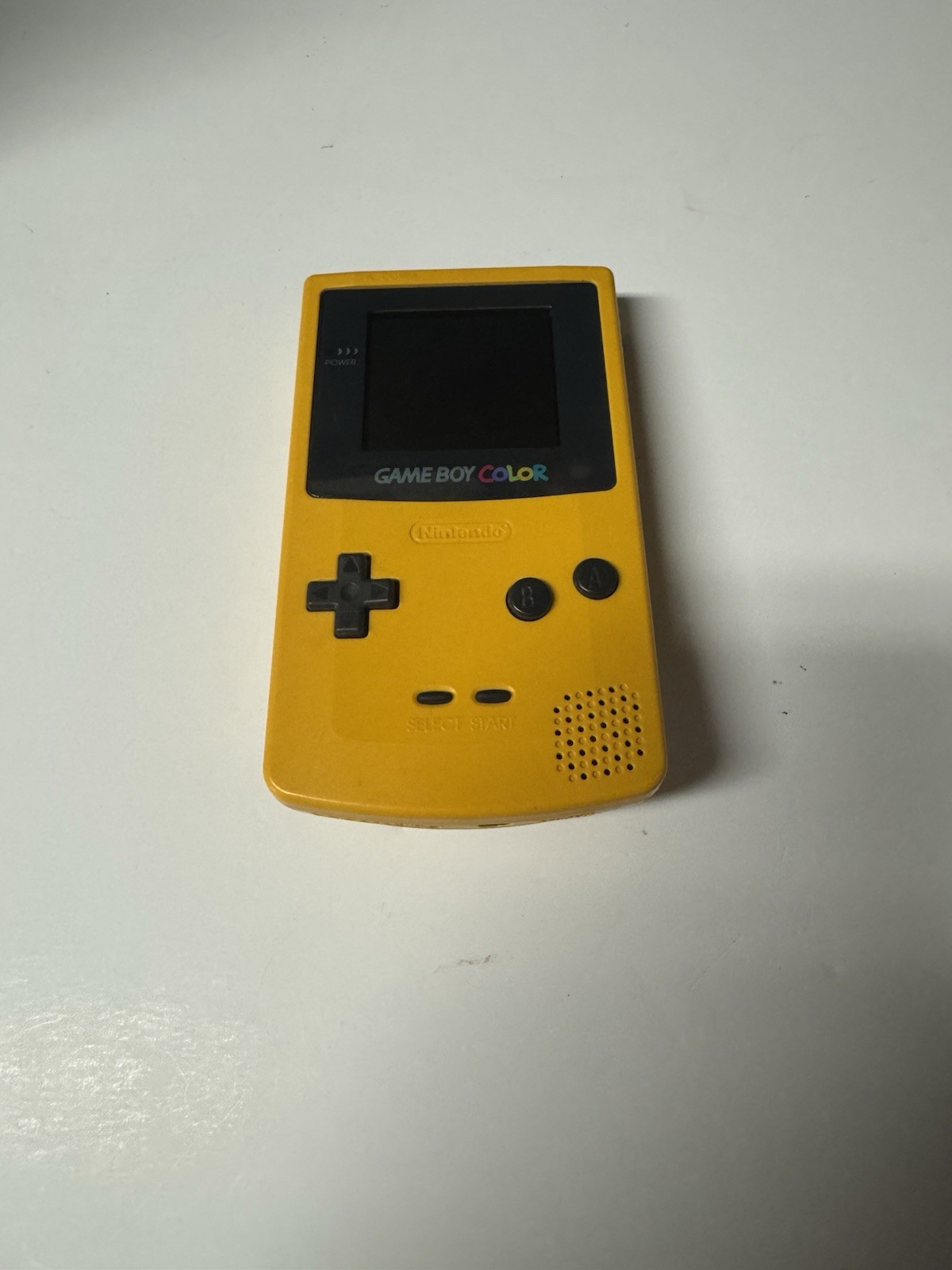 Nintendo Game Boy Color Handheld Game Console CGB-001 GBC Dandelion Yellow