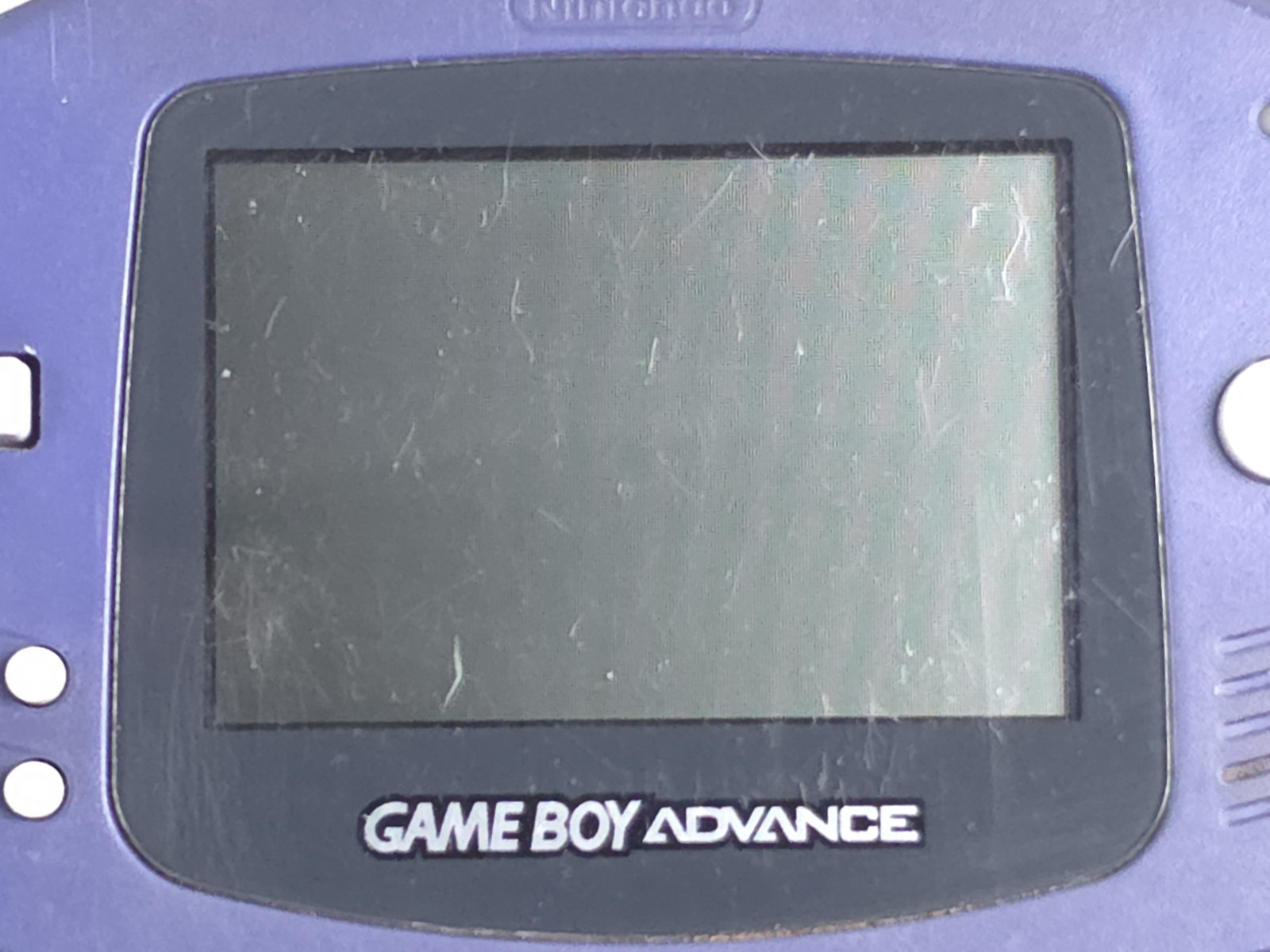 Nintendo Game Boy Advance Handheld System Indigo Purple Tested & Works!