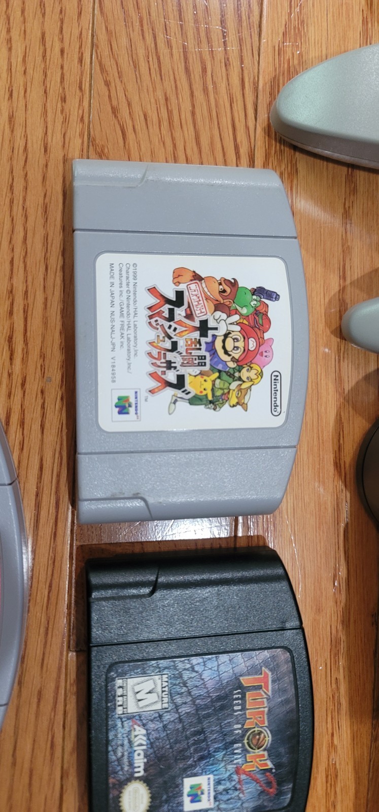 Nintendo 64 N64, 1xController, Play US & JPN Games, 5 Games, Mario, Kirby – Read