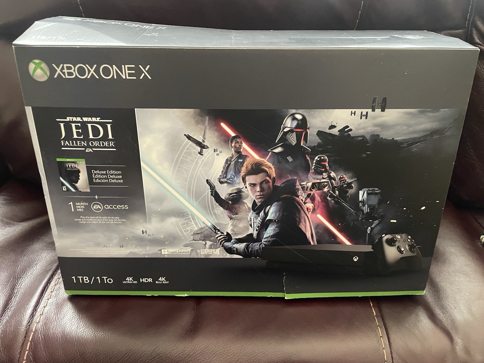 Xbox One X 1TB Star Wars Jedi: Fallen Order Deluxe Edition Console Bundle