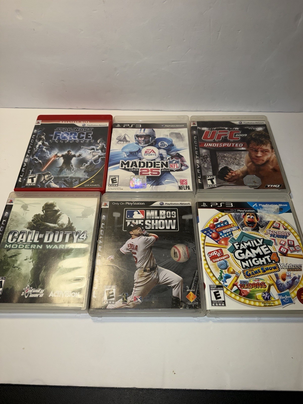 ps3 slim 320gb Console Bundle 10 Games With Controller+Charger Tested