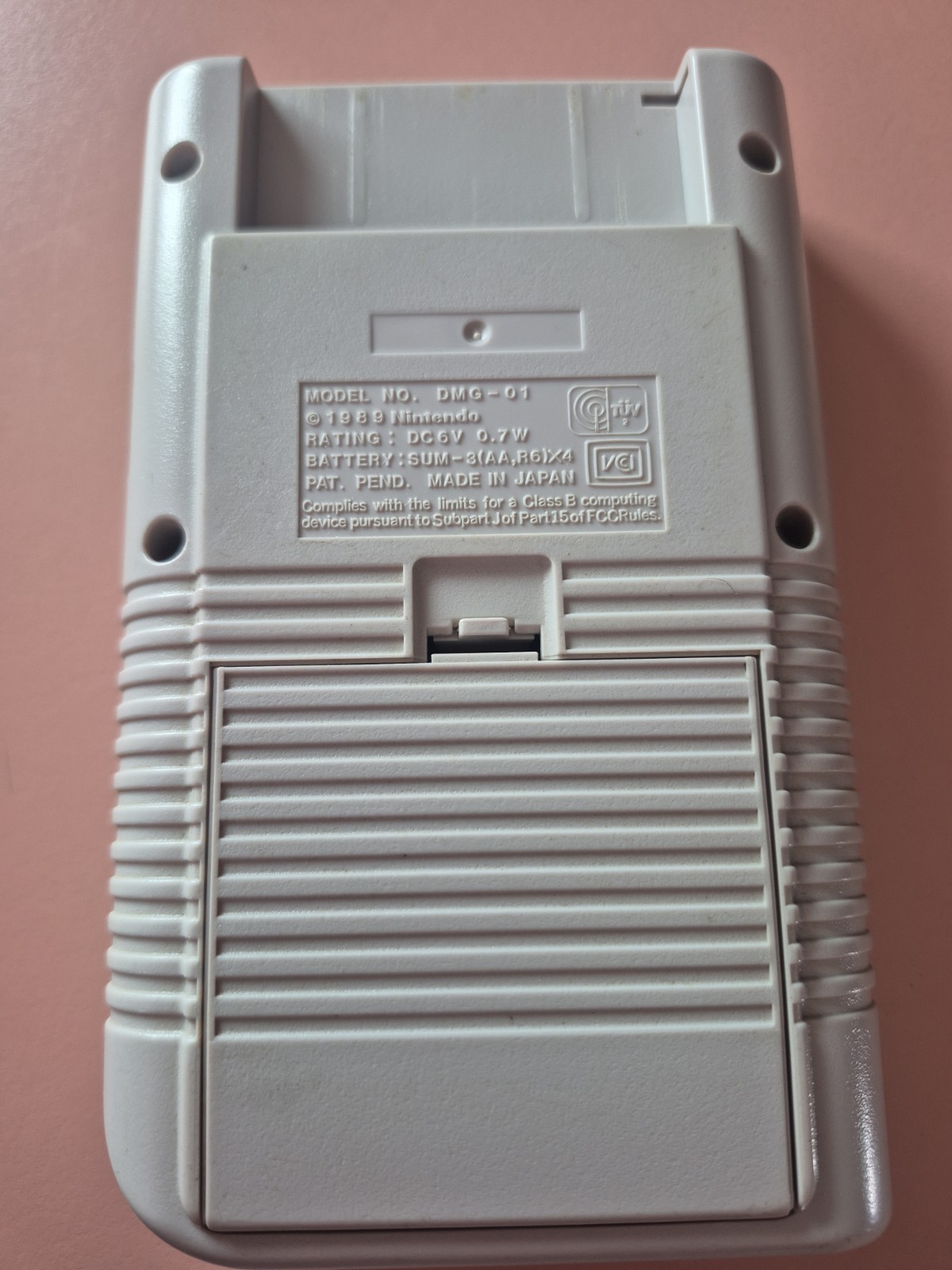 Original Nintendo Gameboy Console DMG-01 Plus 3 Games tested Please Read