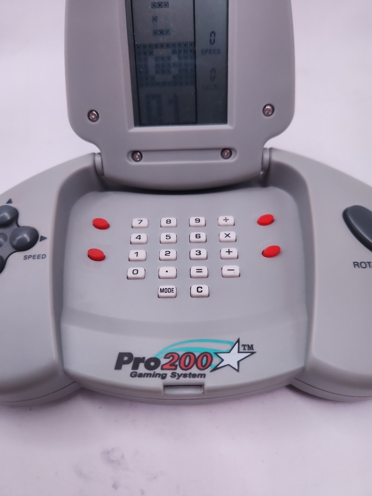 VTG Game Pro-Tech Pro 200 Gaming System Tested Working 1998 Hand Held Toy