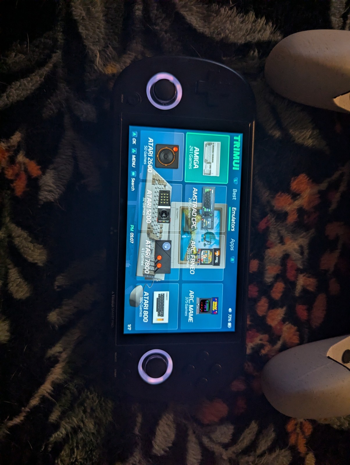 Trimui Smart Pro With Crossmix Os. Two Cases, Screen Protector, And Grip.