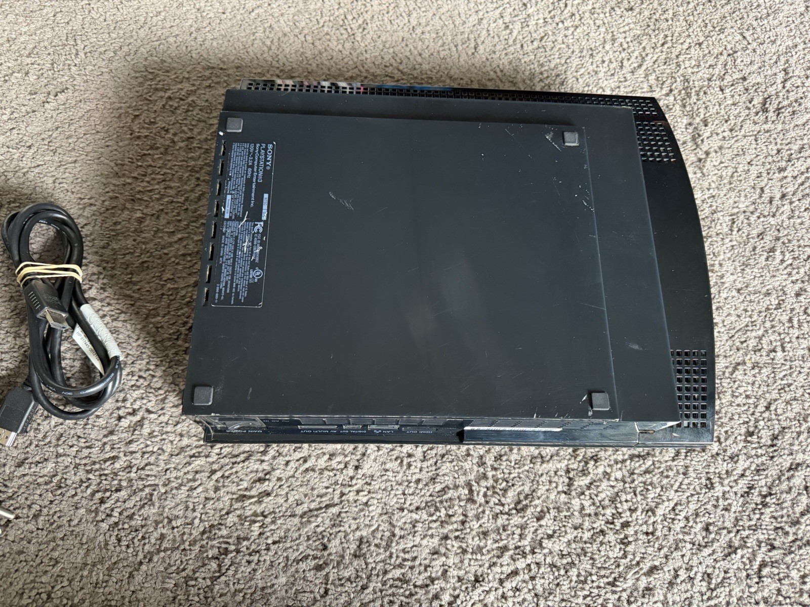Sony PlayStation 3 – Fat Console 20GB CECHB01 Backwards Compatible PS1 PS2 PS3