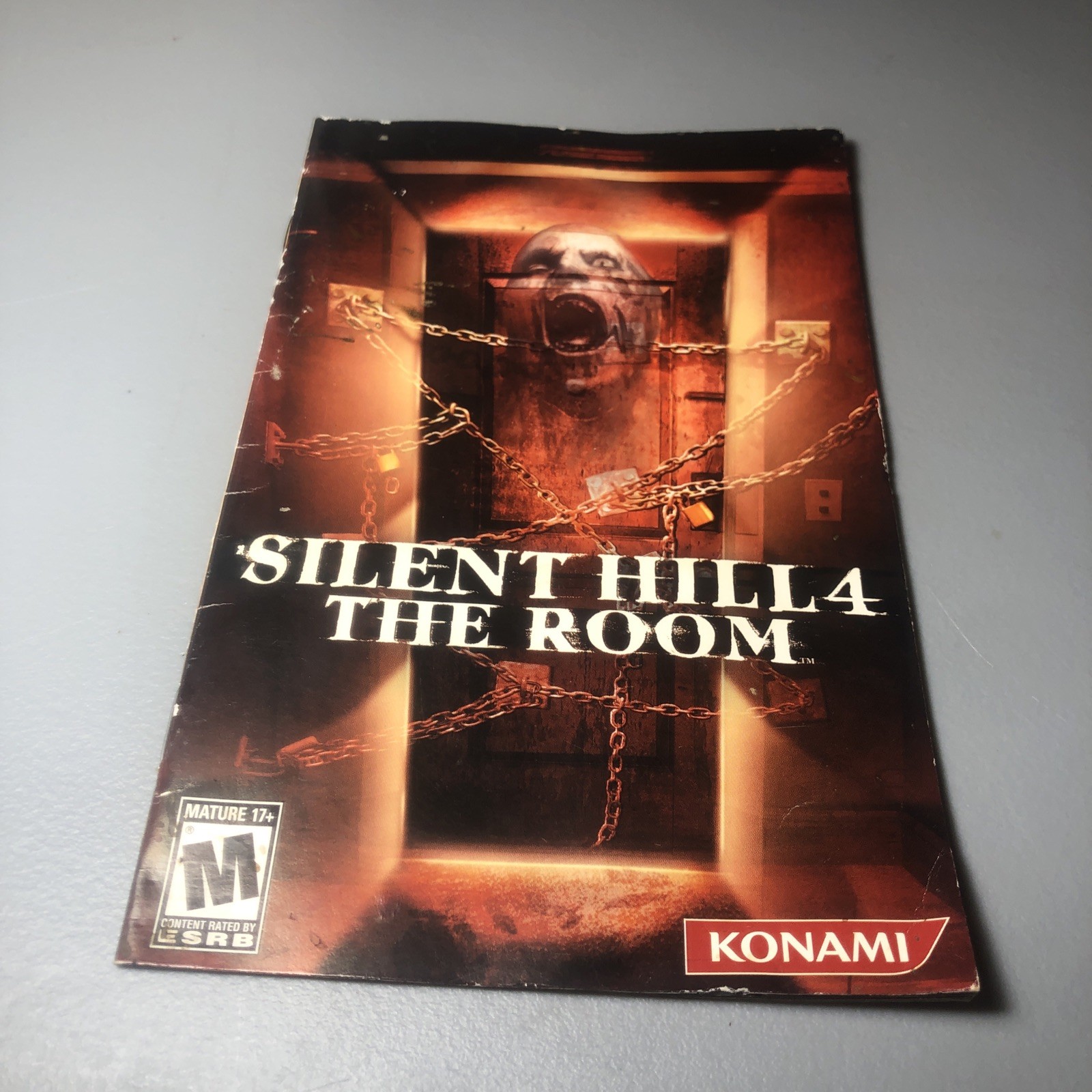 Silent Hill 4 The Room Playstation 2 – Manual Only – Original PS2 Instructions