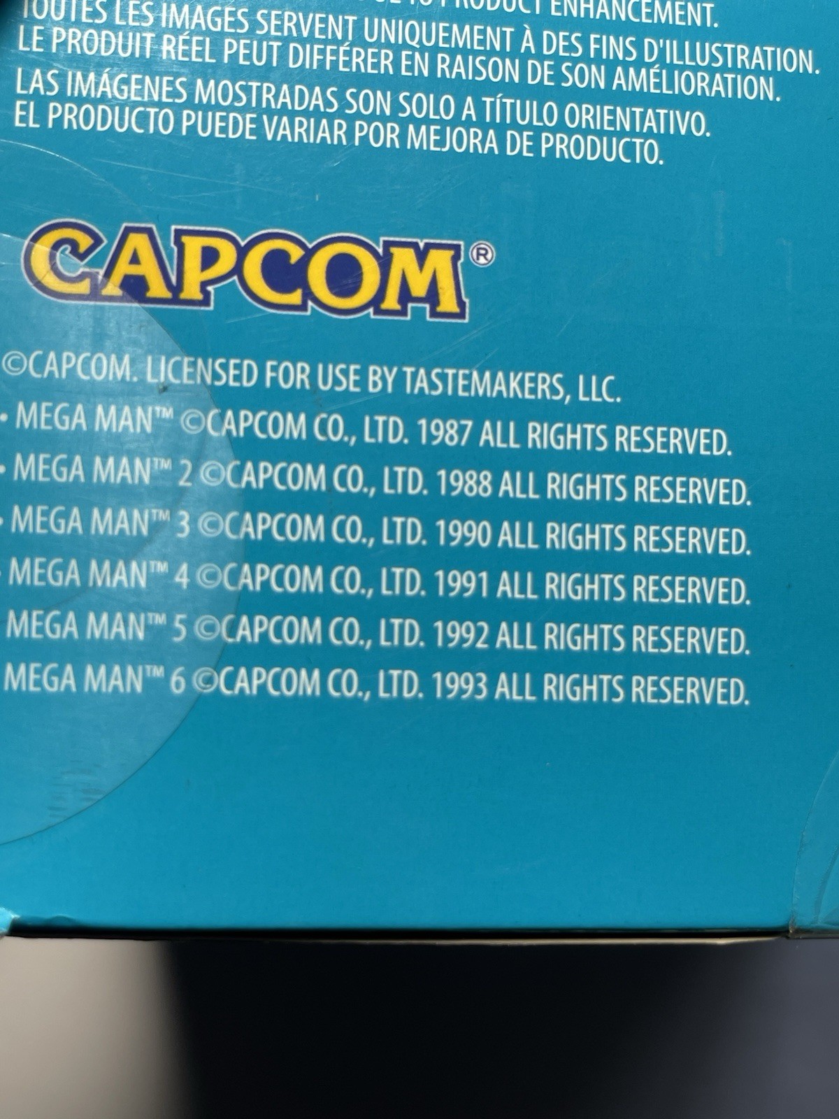 Arcade 1up Mega Man Collection Includes 6 Games HDMI Console Wireless Controller