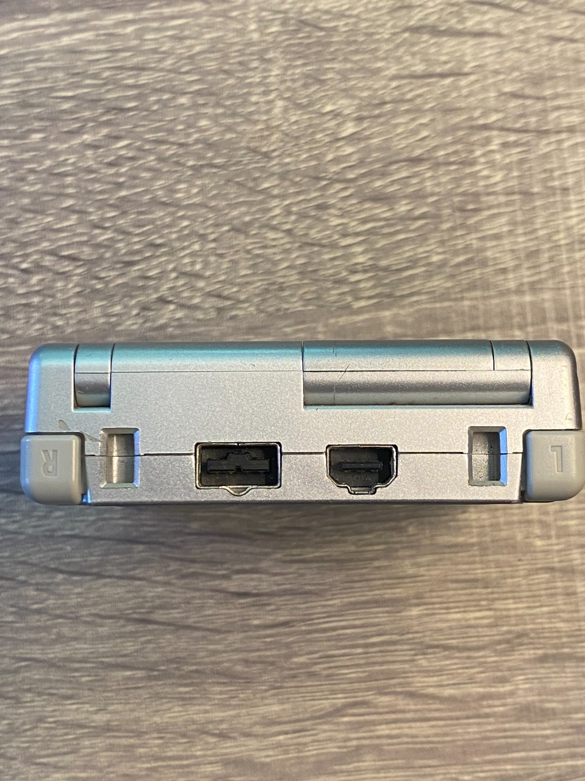 Nintendo Game Boy Advance SP AGS-001 – Silver / Platinum & Games – Zelda, Mario