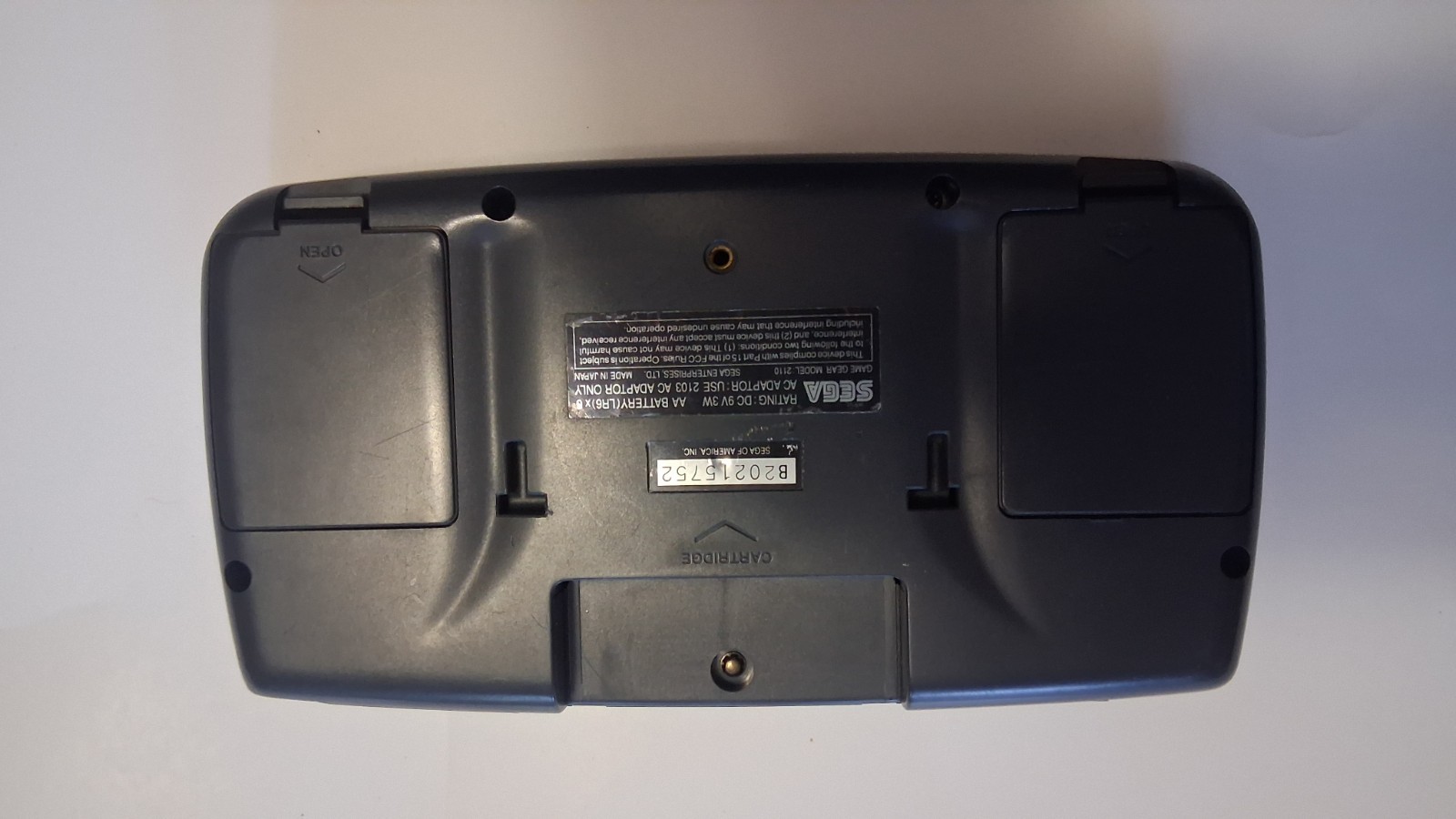 Sega Game Gear, New Glass, Tested, And Working. See Disc. Game&Cord not included
