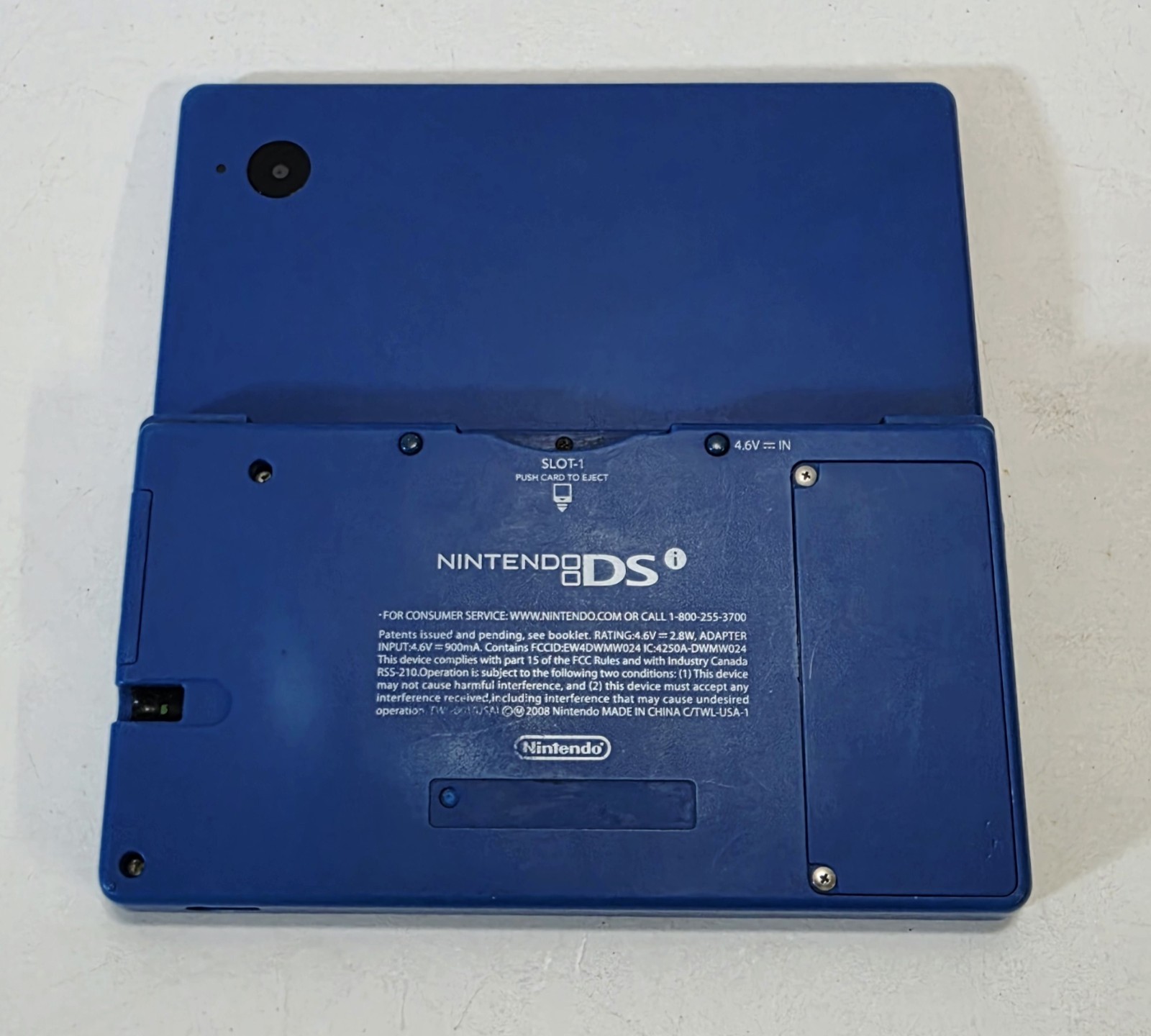 Nintendo DS DSI TWL-001 Handheld Console Blue, (Turns On The Off) For Repair