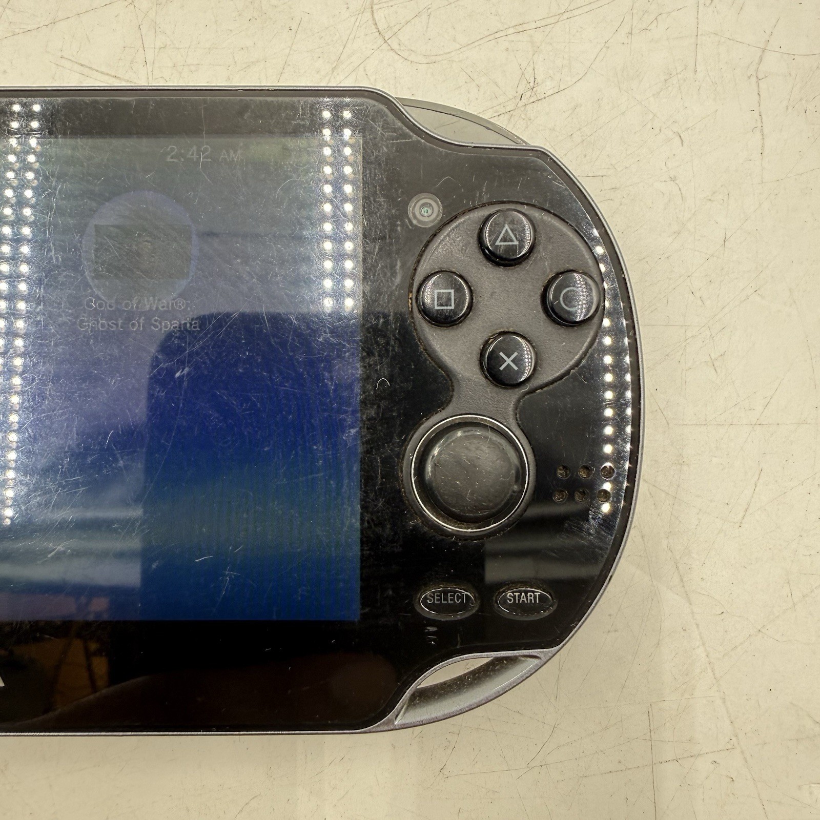 Sony PlayStation PS Vita PCH-1001 Black Handheld Console. With 2 Game Downloaded