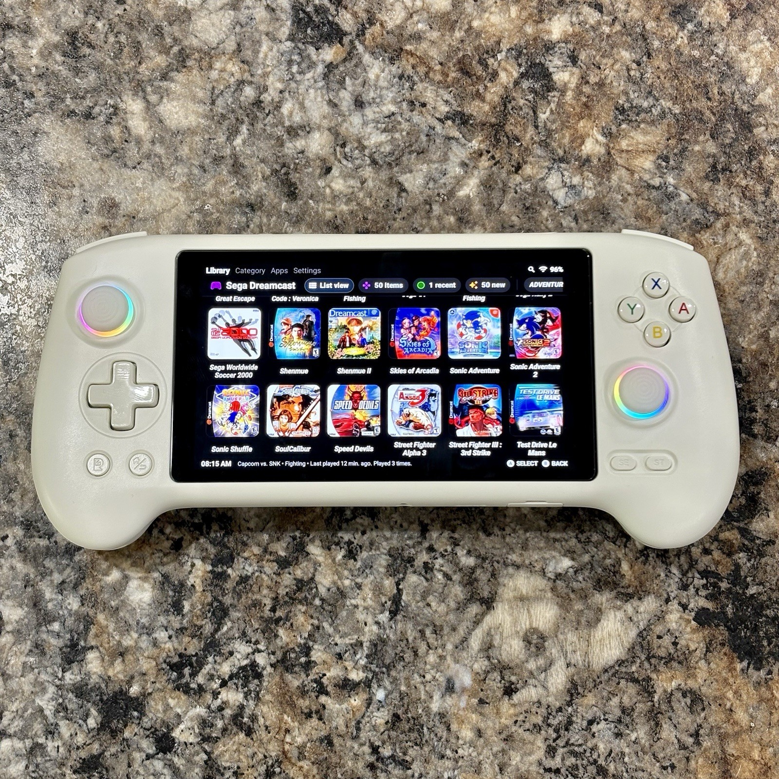 Anbernic RG577 Gaming Handheld, 256GB + 256GB Card, Custom Setup Ready To Play