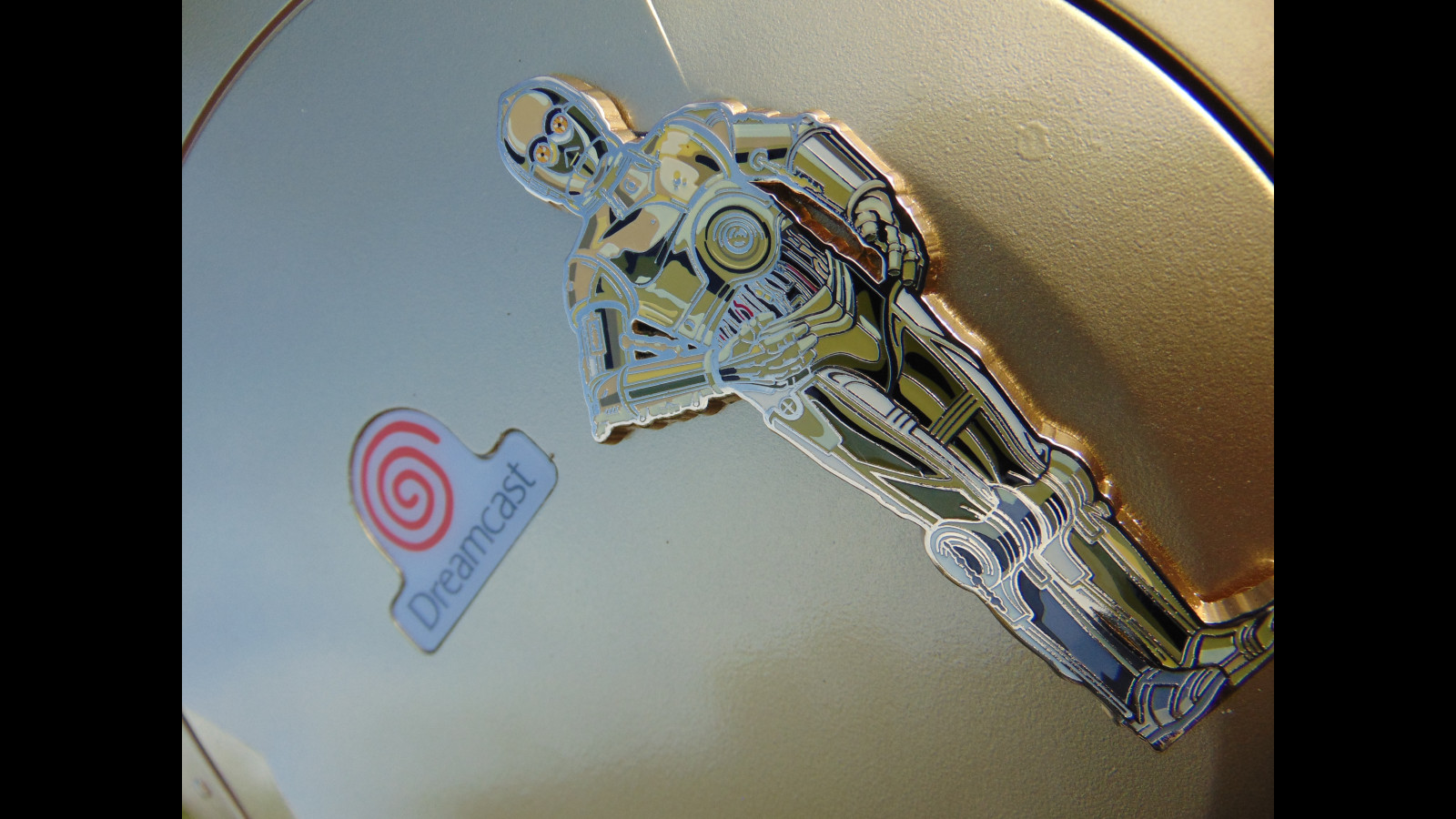 💙 SEGA Dreamcast HKT-3020 Home Console 🌟 Star Wars C-3PO 💙 Edition🌟💙 GOLD