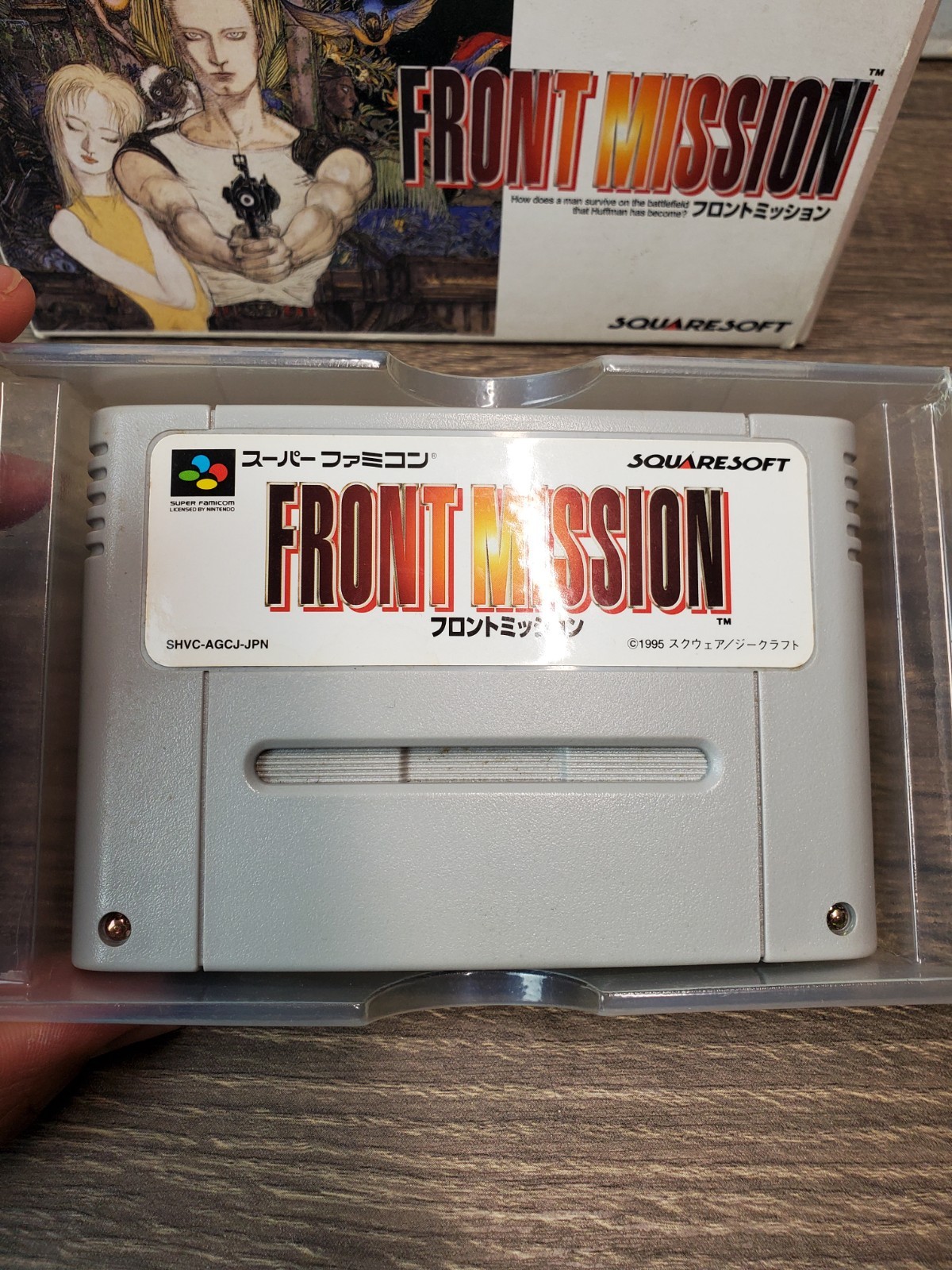 Nintendo Super Famicom Console With Box & Game SHVC-001(Read Description) Tested