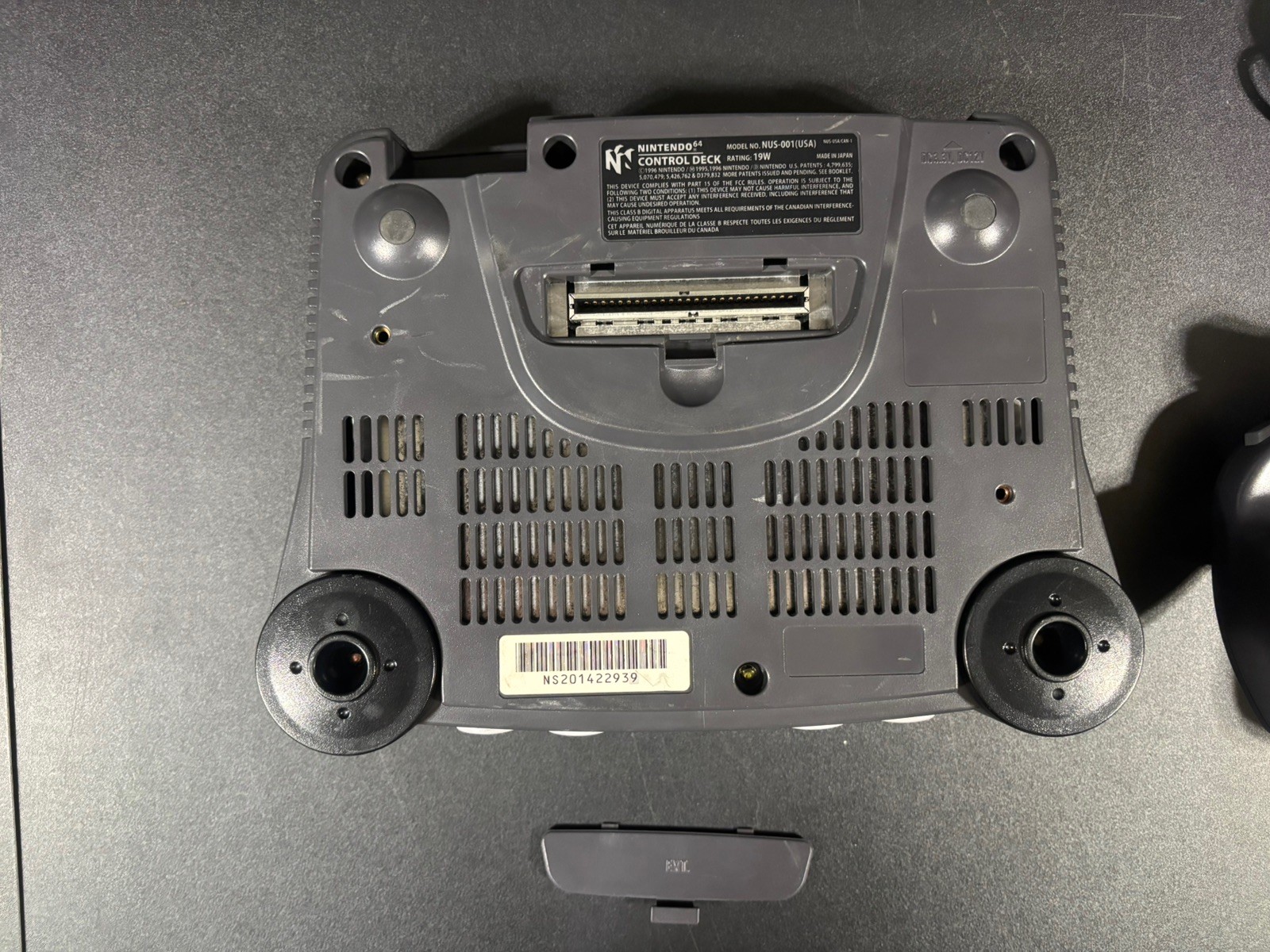 Nintendo 64(N64)Console with Jumper Pack & Memory See Pics & Read Description