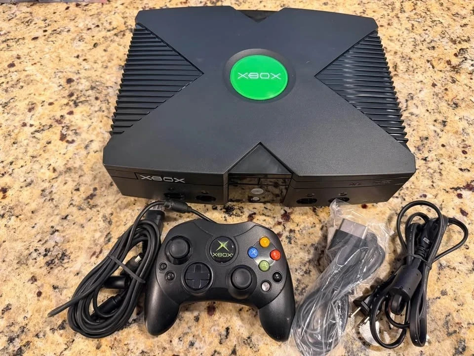 Original Xbox Console Bundle – Rebuilt, Recapped, Cleaned, Tested