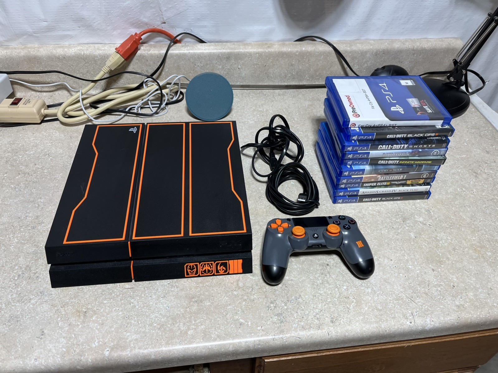Sony PlayStation 4 Call Of Duty Black Ops 3 Edition 1TB Console PS4 W/ 10 Games