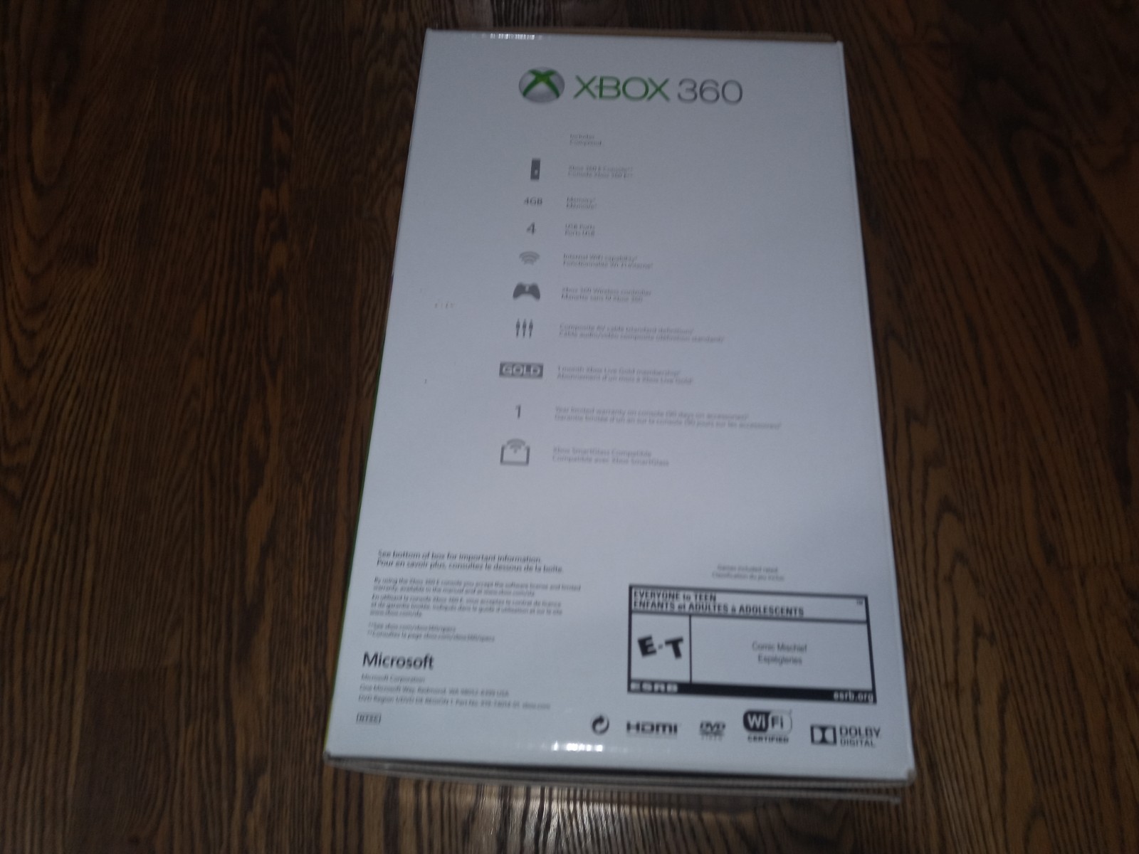 Brand New In Box Xbox 360 4gb Peggle 2 Edition