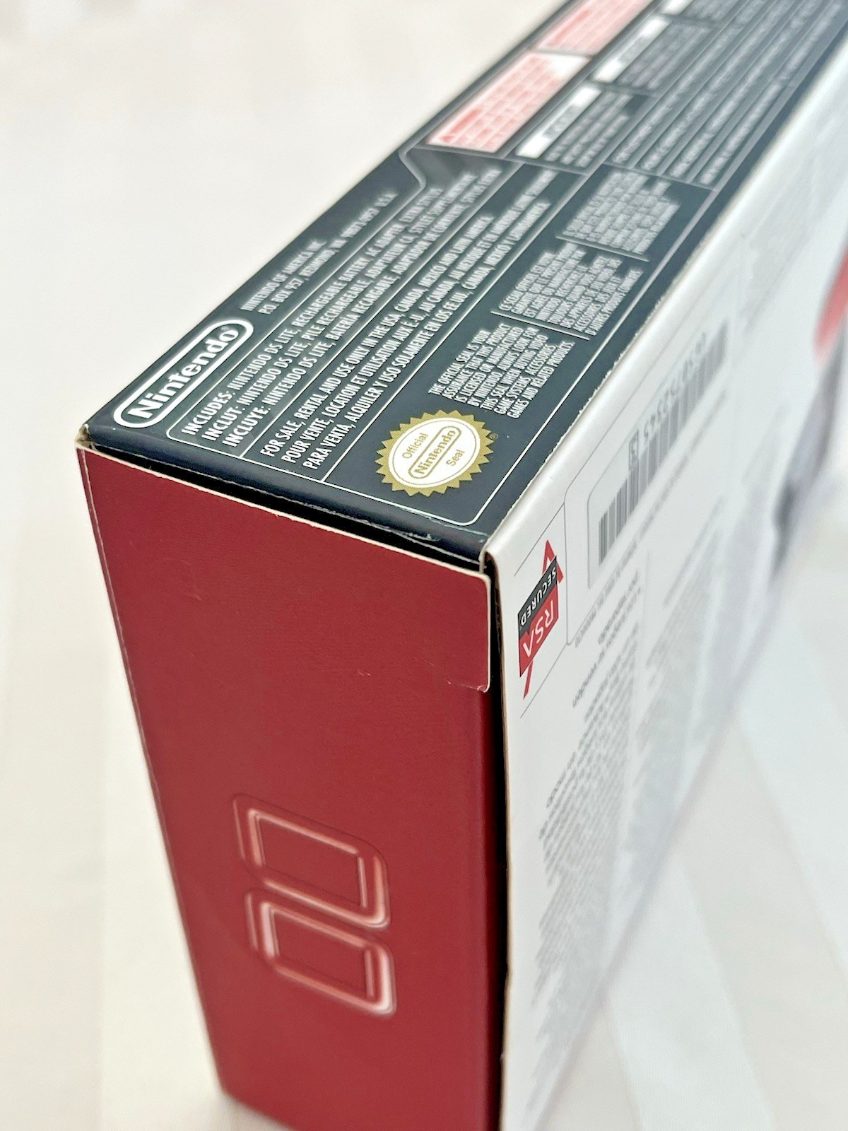 Nintendo DS Lite Crimson USG-001 Near-CIB Tested/Working – VERY NICE CONDITION!