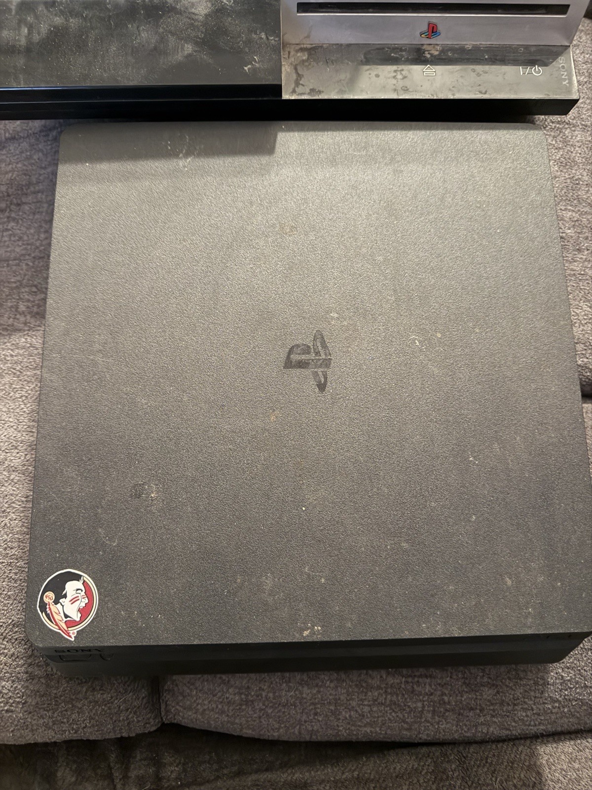 Sony PlayStation 4 Slim 1TB Console And Fat PS3 Console For Repair