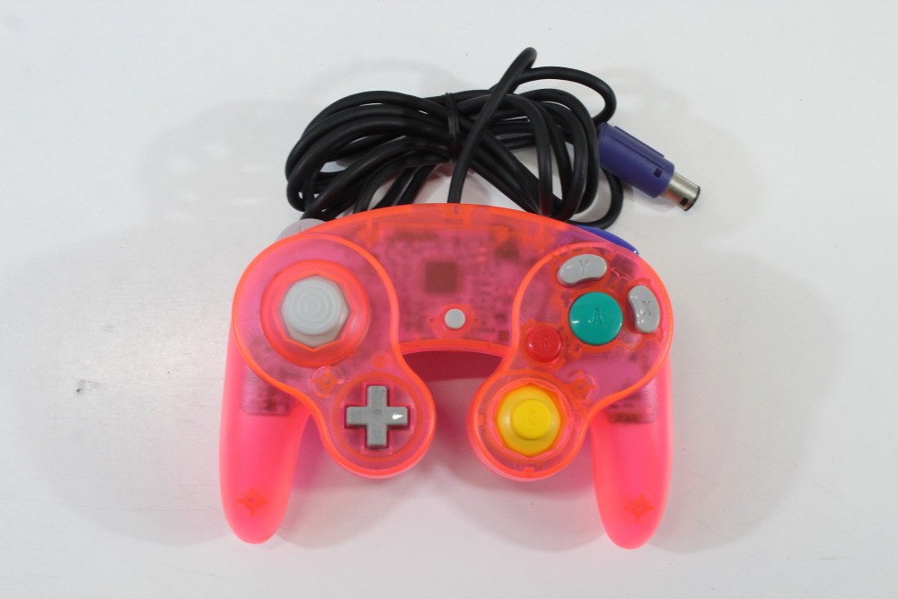 Nintendo Gamecube Pastel Pink Console Controller AC AV Memory Card NTSC-U/C US