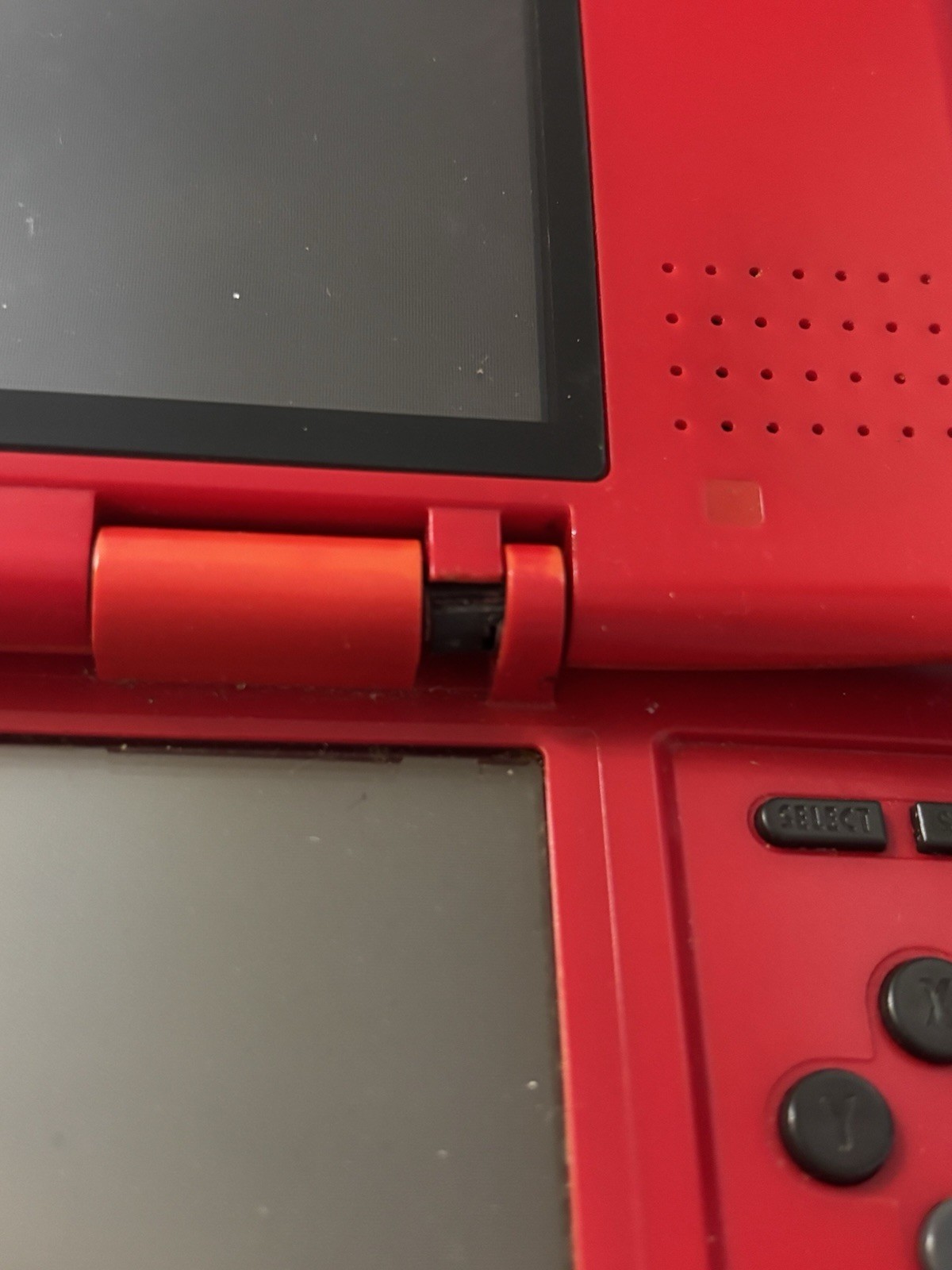 2004 Nintendo DS NTR-001 Red For Parts or Repair
