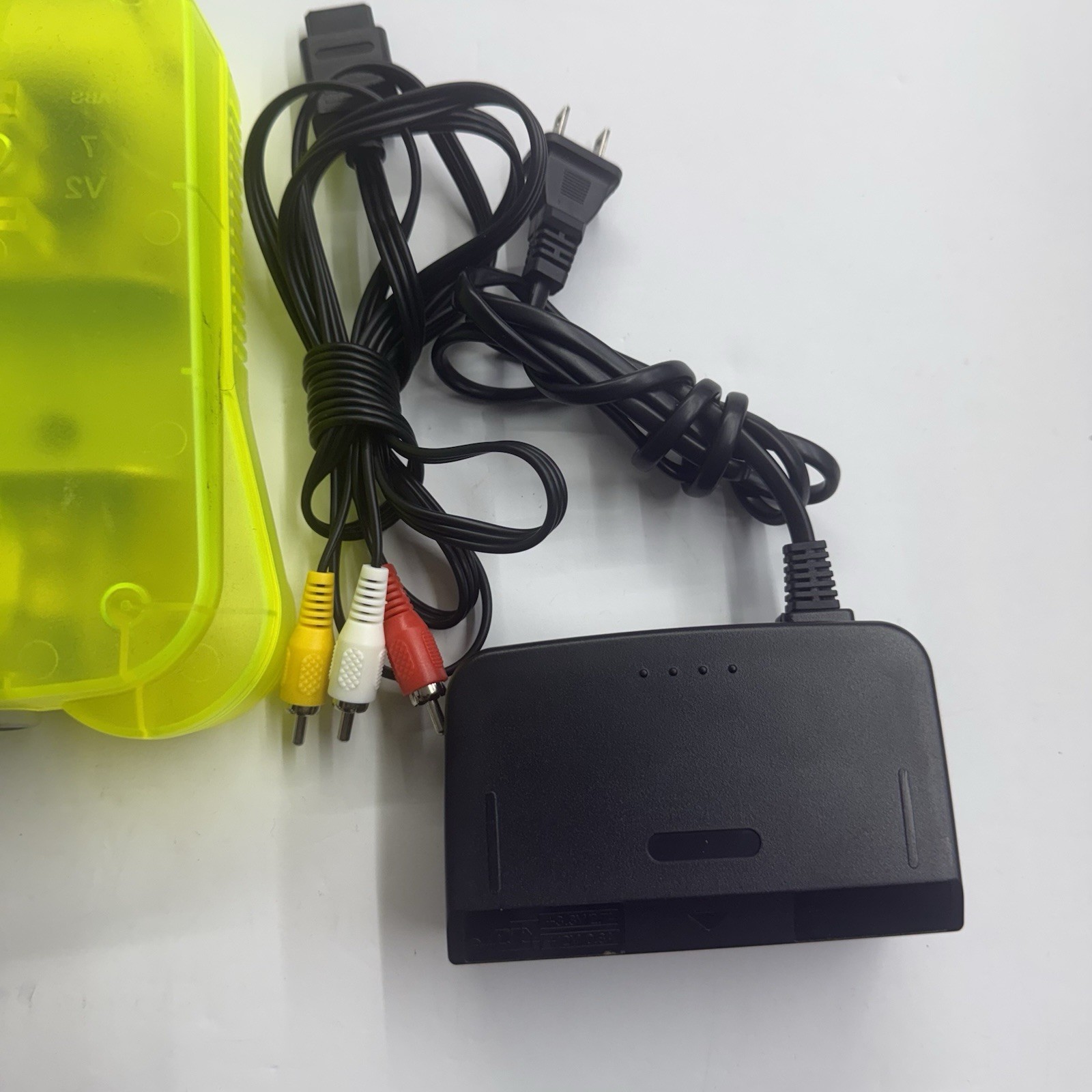 N64 – Nintendo 64 Home Console – Extreme Green Funtastic Tested #2941