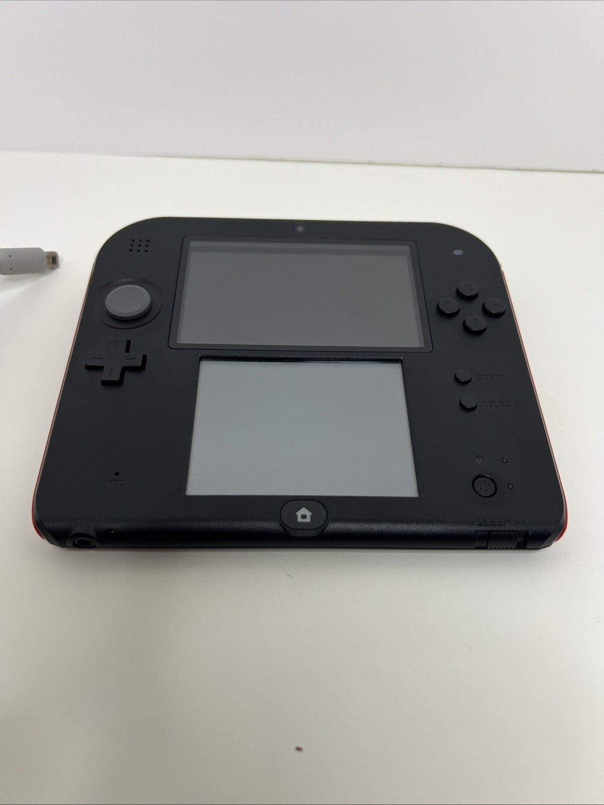 Nintendo 2DS Launch Edition Crimson Red Handheld System, Adult Owned, No SD Card
