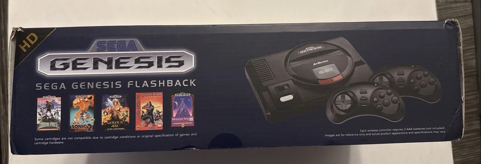 Sega Genesis Flashback HD Complete In Box, Controllers & 85 Built-in Games Mint
