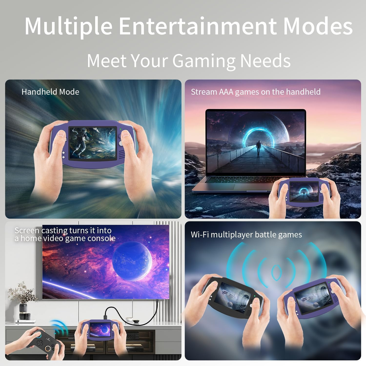 Retro Handheld Game Console RG34XX with 5000+ Games, WiFi & Bluetooth