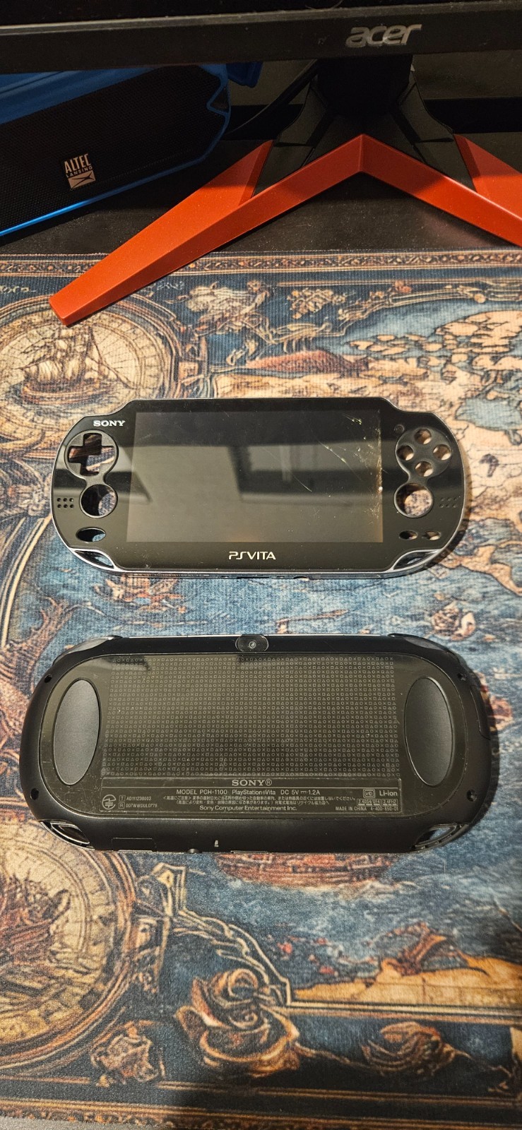 Sony PlayStation Vita 3G/Wi-Fi 512MB Handheld Console – Black
