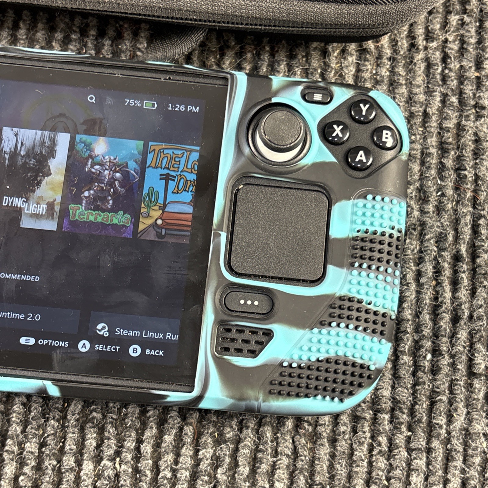Valve Steam Deck 256GB – Black Model 1010 Handheld System Console