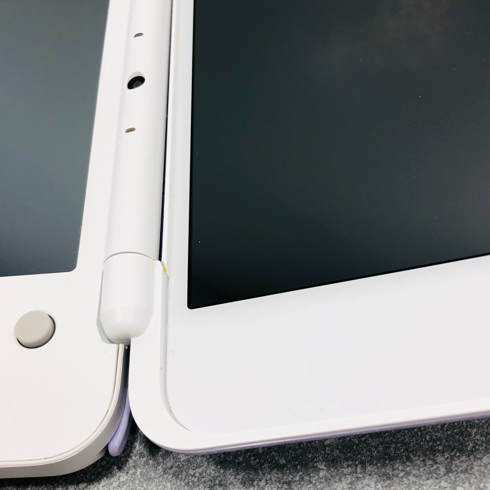 [EX+3] New Nintendo 2DS XL LL White Lavender Console Working Japanese ver 5-129