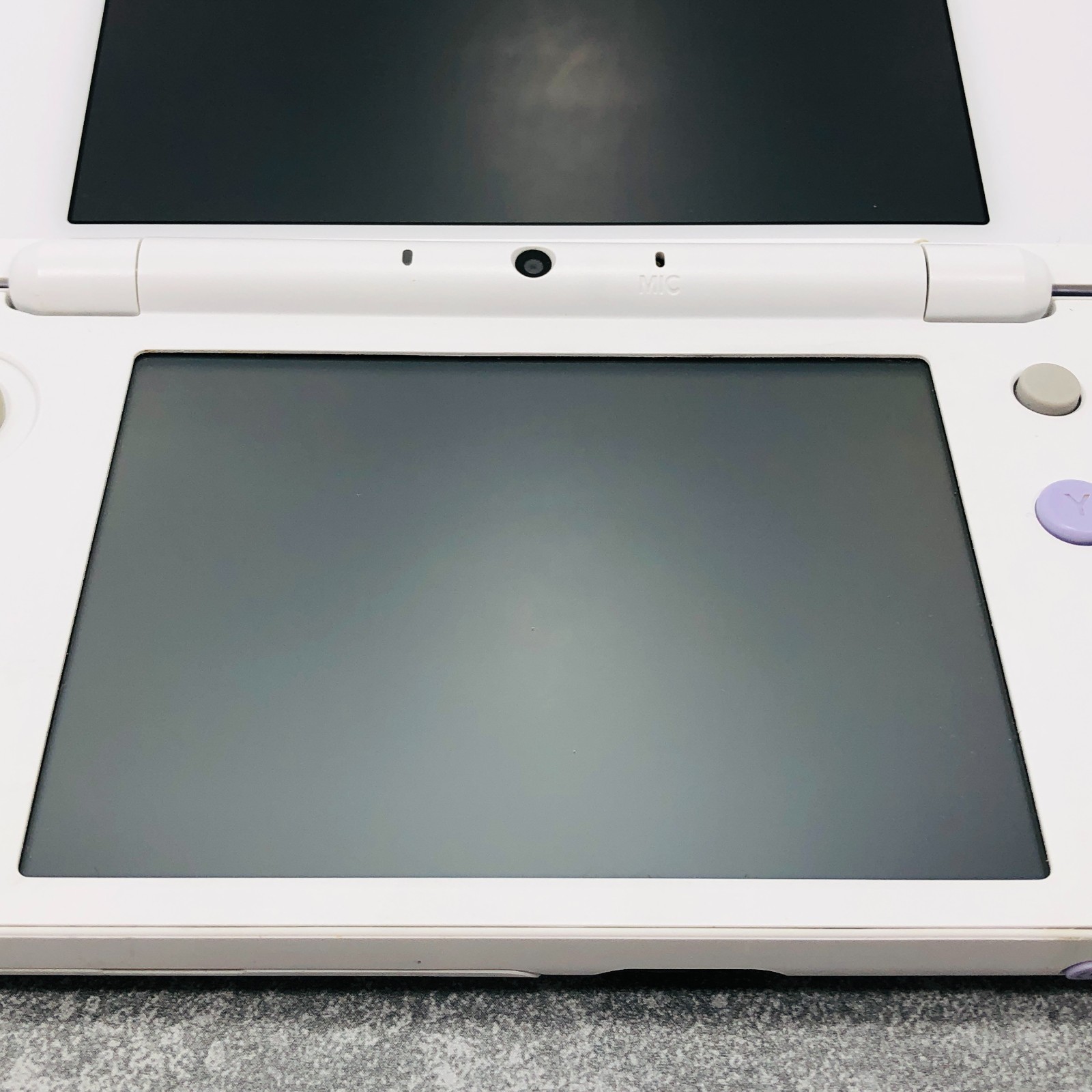 [EX+3] New Nintendo 2DS XL LL White Lavender Console Working Japanese ver 5-129