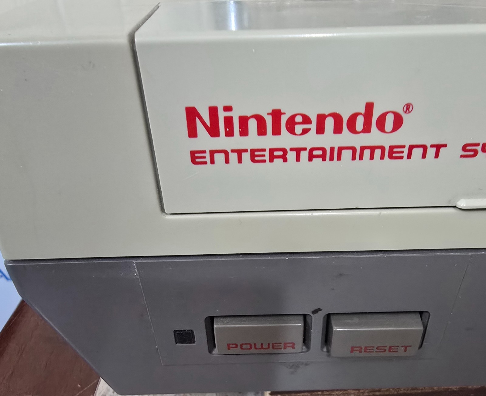 Nintendo Entertainment NES Console NES-001 System Powers On **Untested Operation