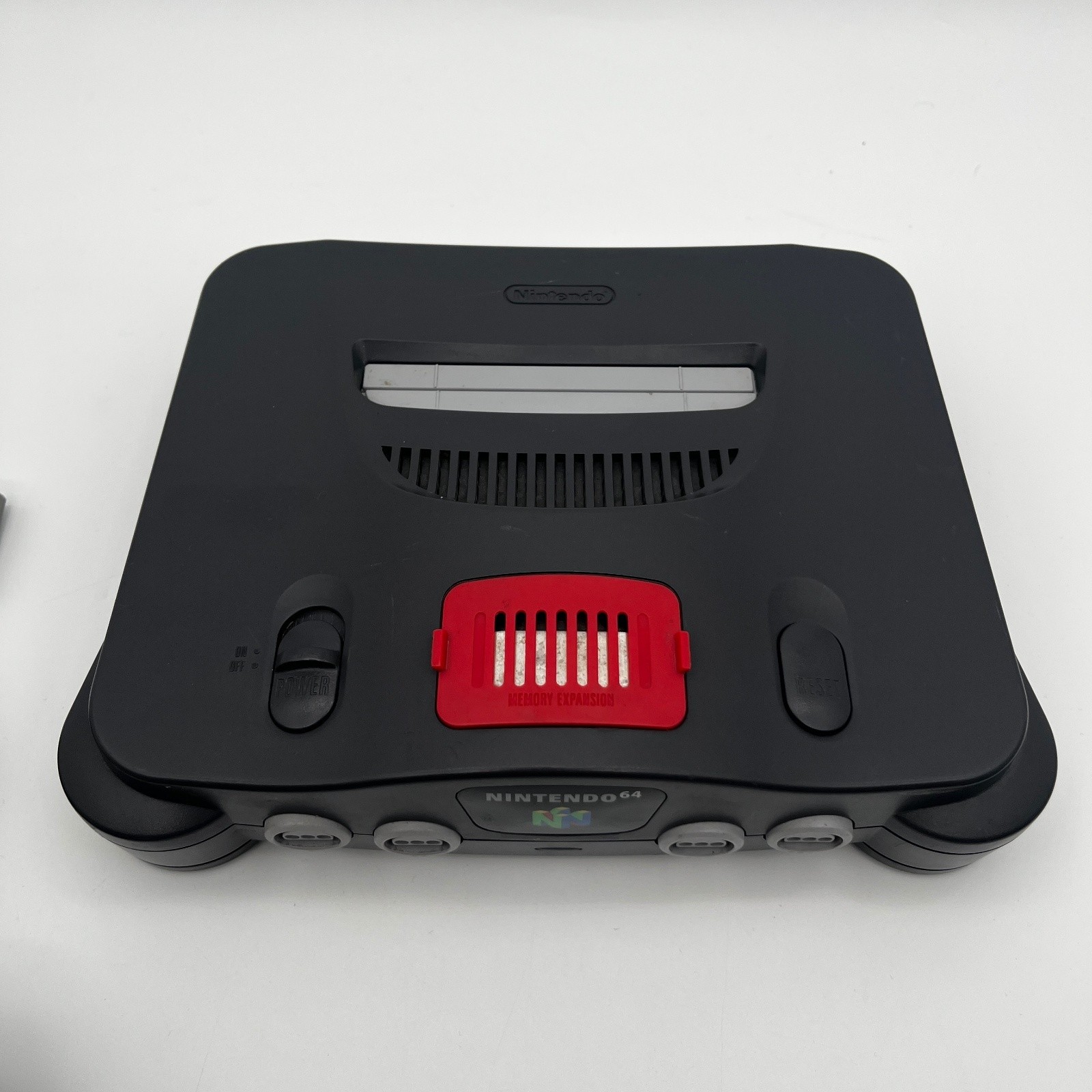 Nintendo 64 NUS-001 N64 Console Control Deck w/ Controller Memory Pak Cables