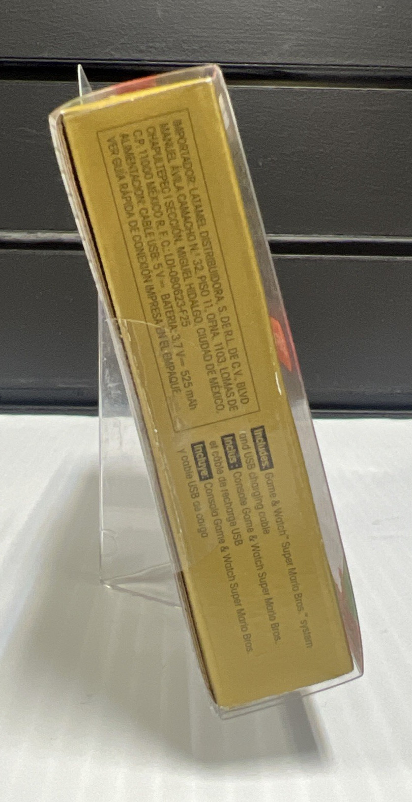 Nintendo Game & Watch: Super Mario Bros. (Box Only) preowned console not include