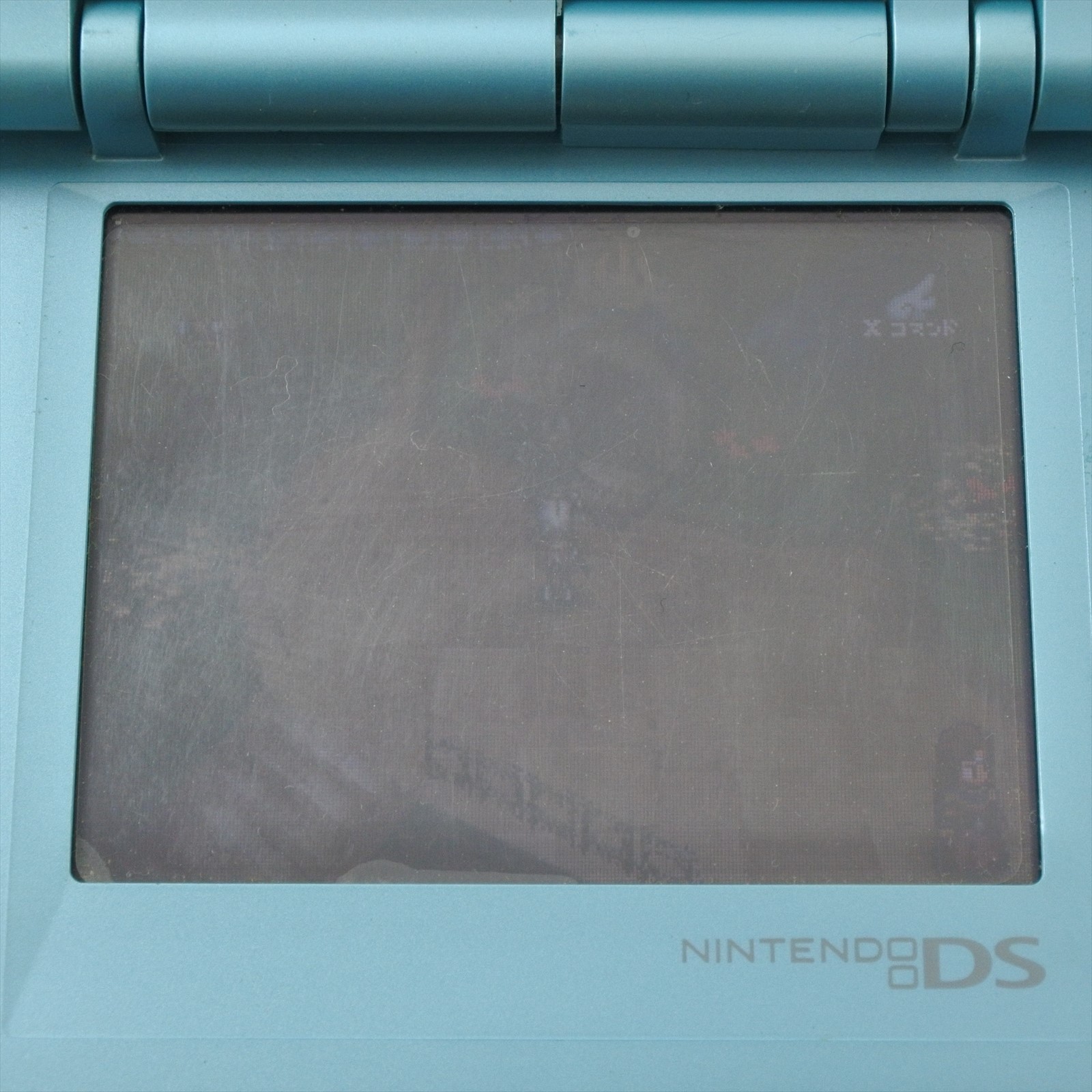 JUNK Nintendo DS Console Turquoise Blue NTR-001 NO Touch pen NJH15340184 nds